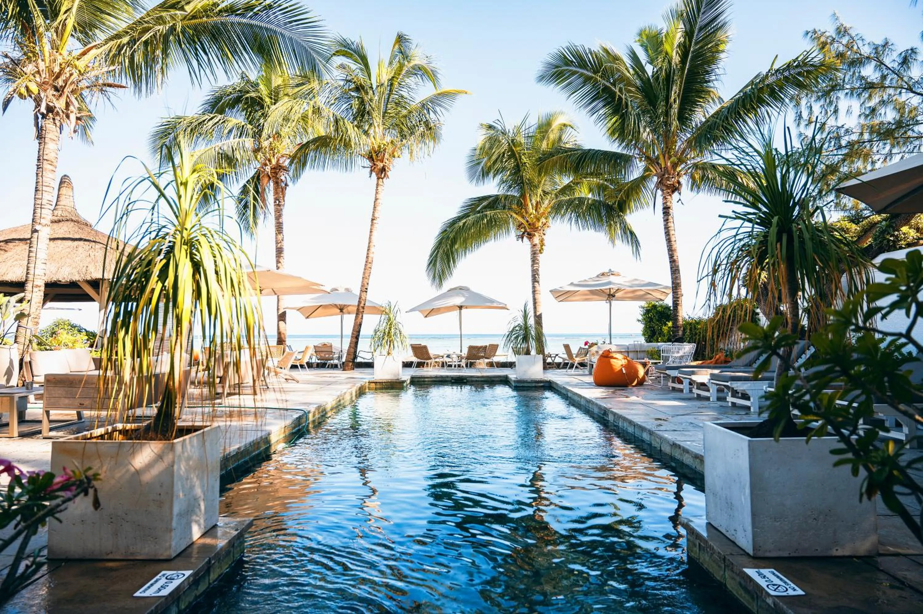 Pool view in The Bay