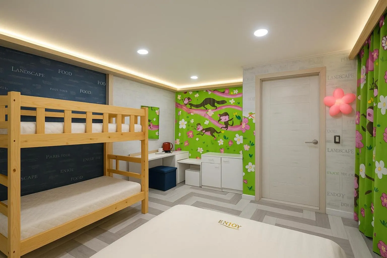 Bed in Family Hotel BNB