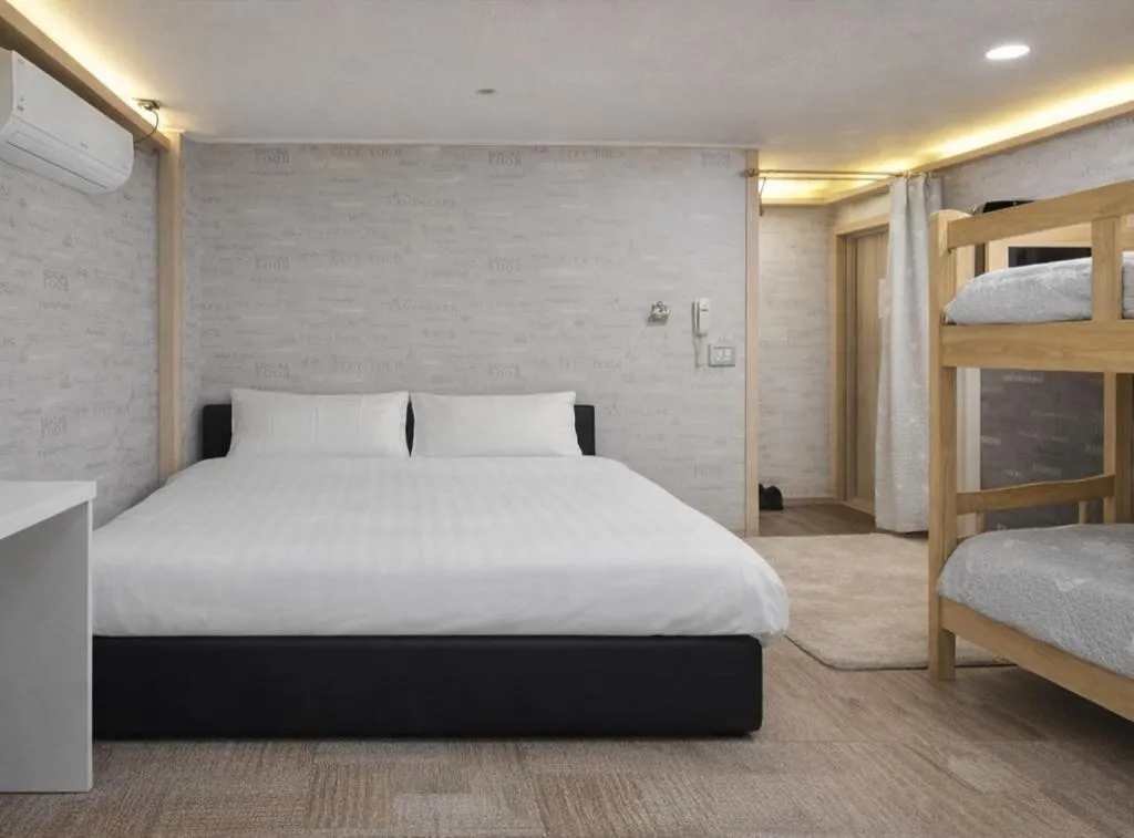Bed in Family Hotel BNB