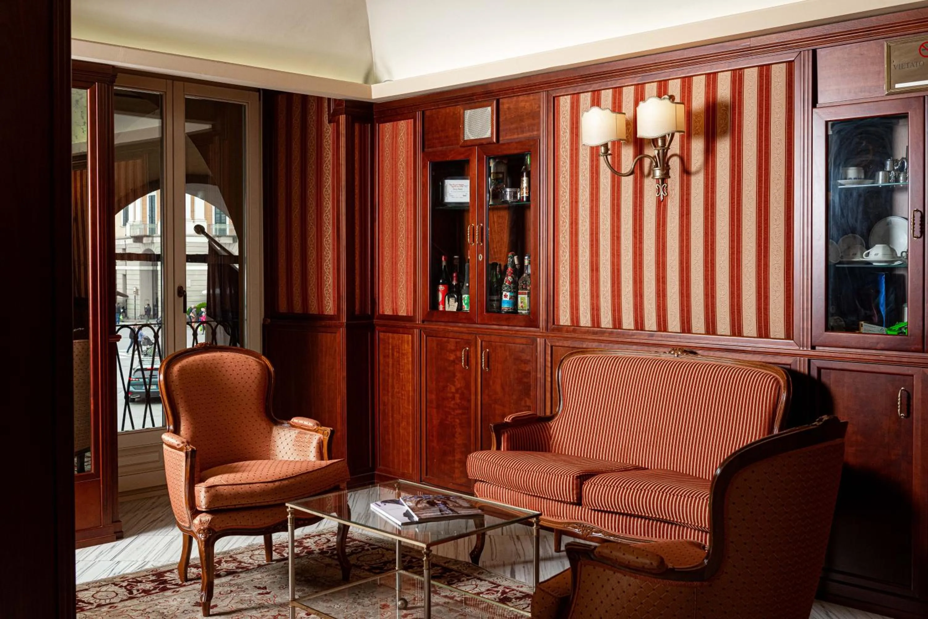 Living room in Phi Hotel Principe