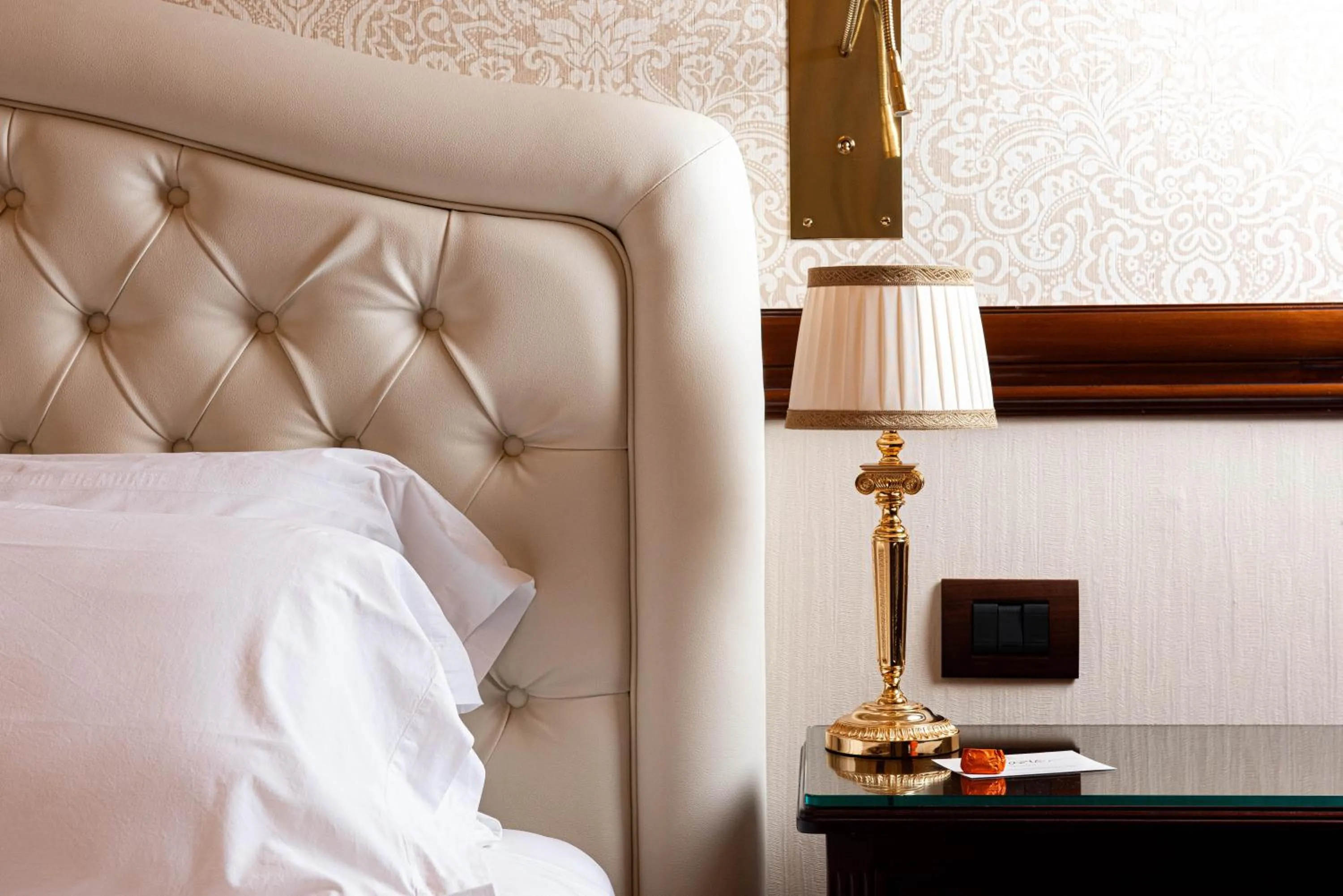 Bed in Phi Hotel Principe