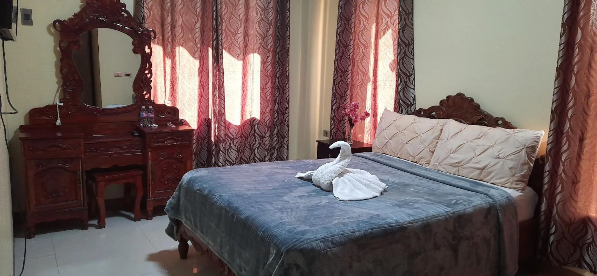 Bed in HilFrans Lodge