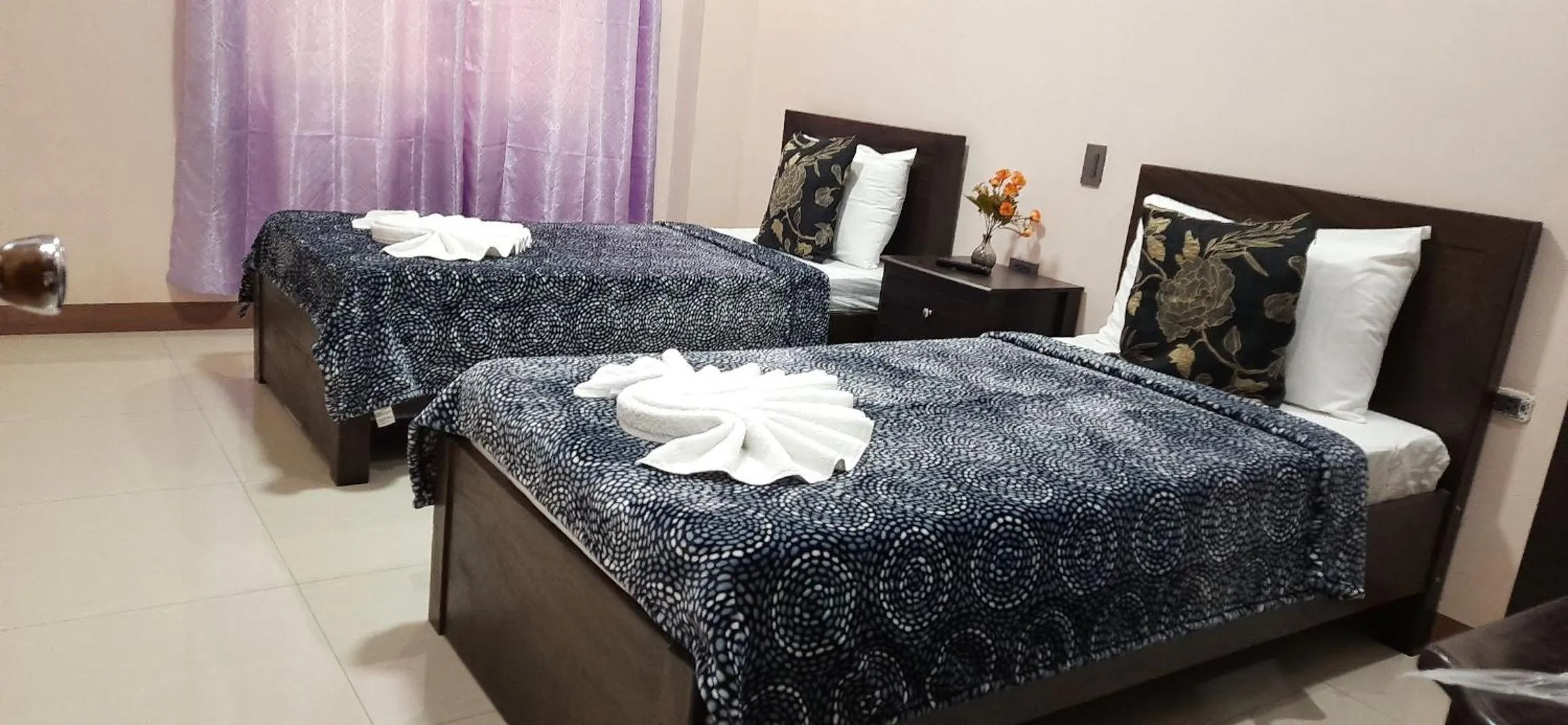 Bed in HilFrans Lodge