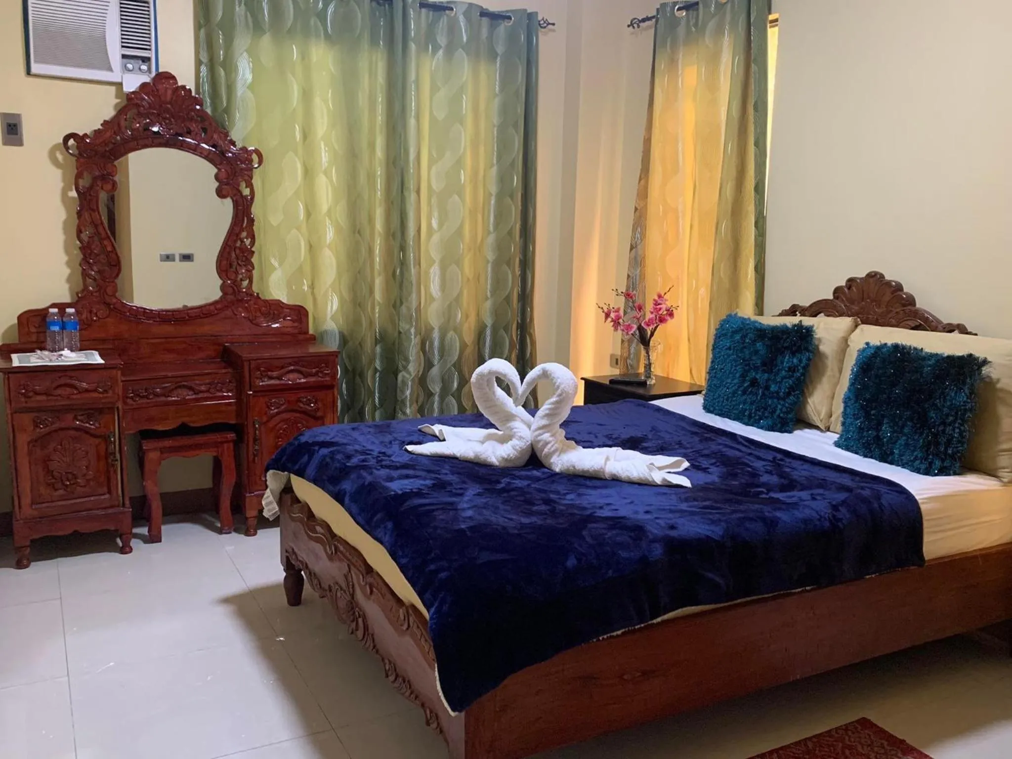 Bed in HilFrans Lodge