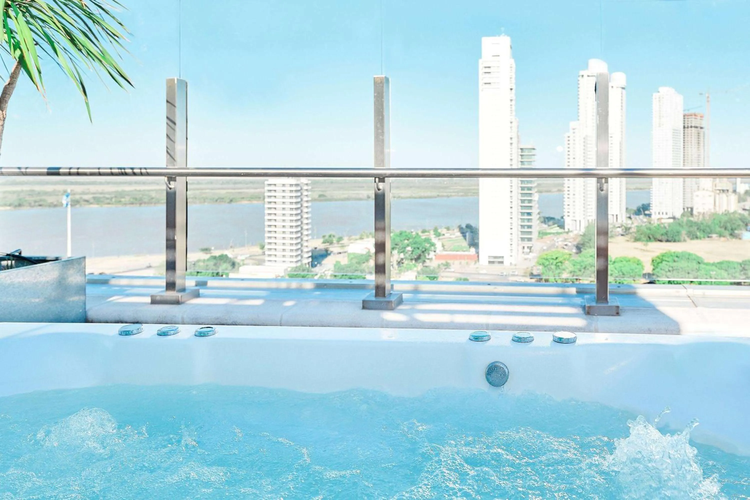 Pool view in Dazzler by Wyndham Rosario