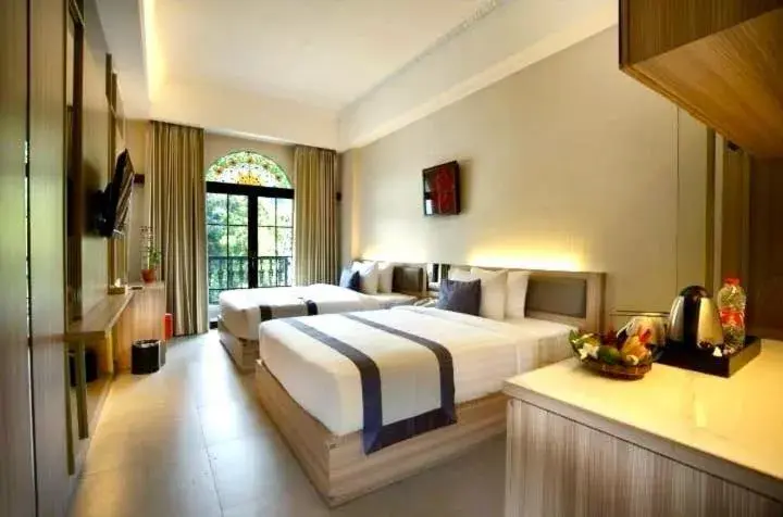 Bed in @K Hotel Bed in @K Hotel