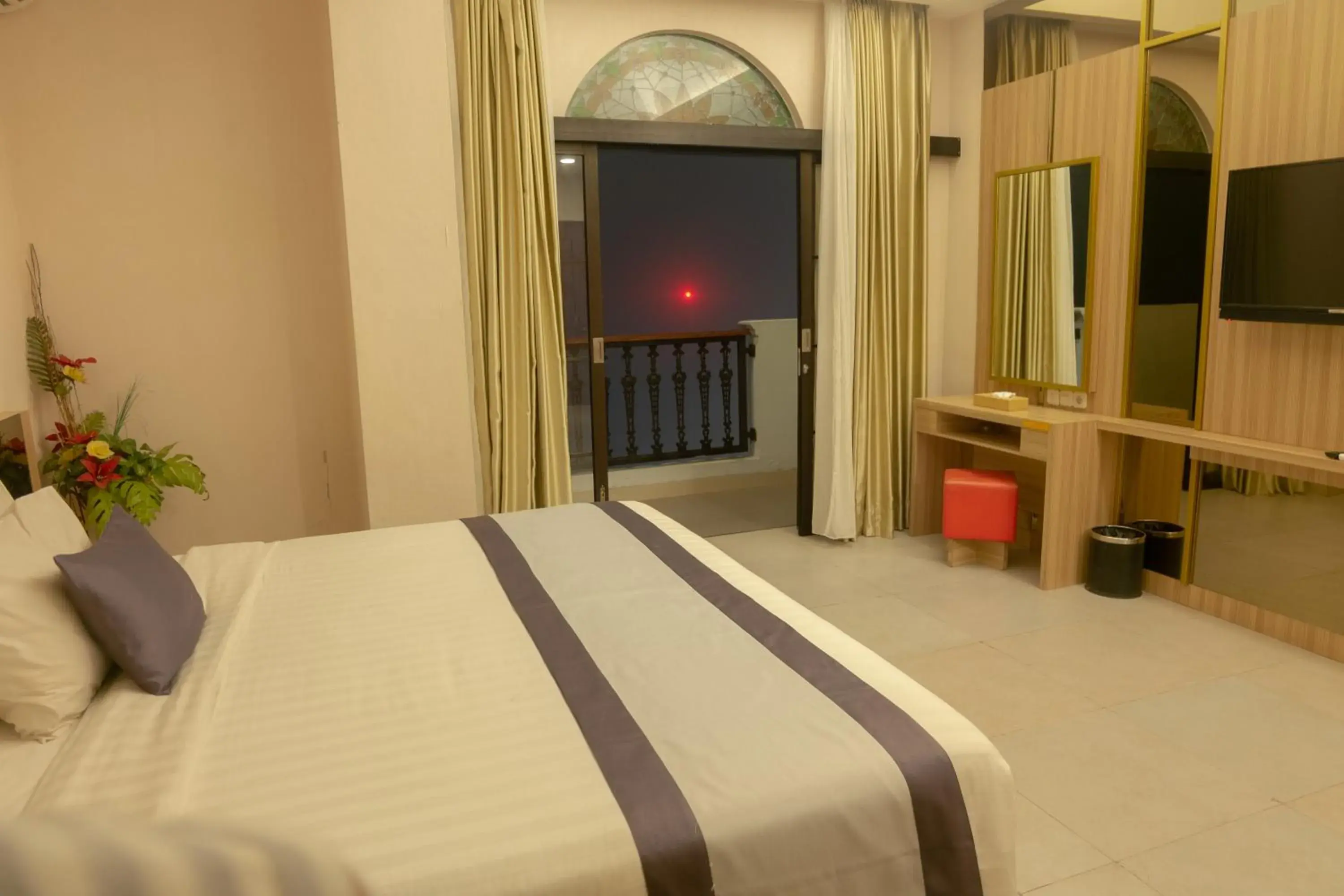 Bed in @K Hotel Kaliurang Yogyakarta