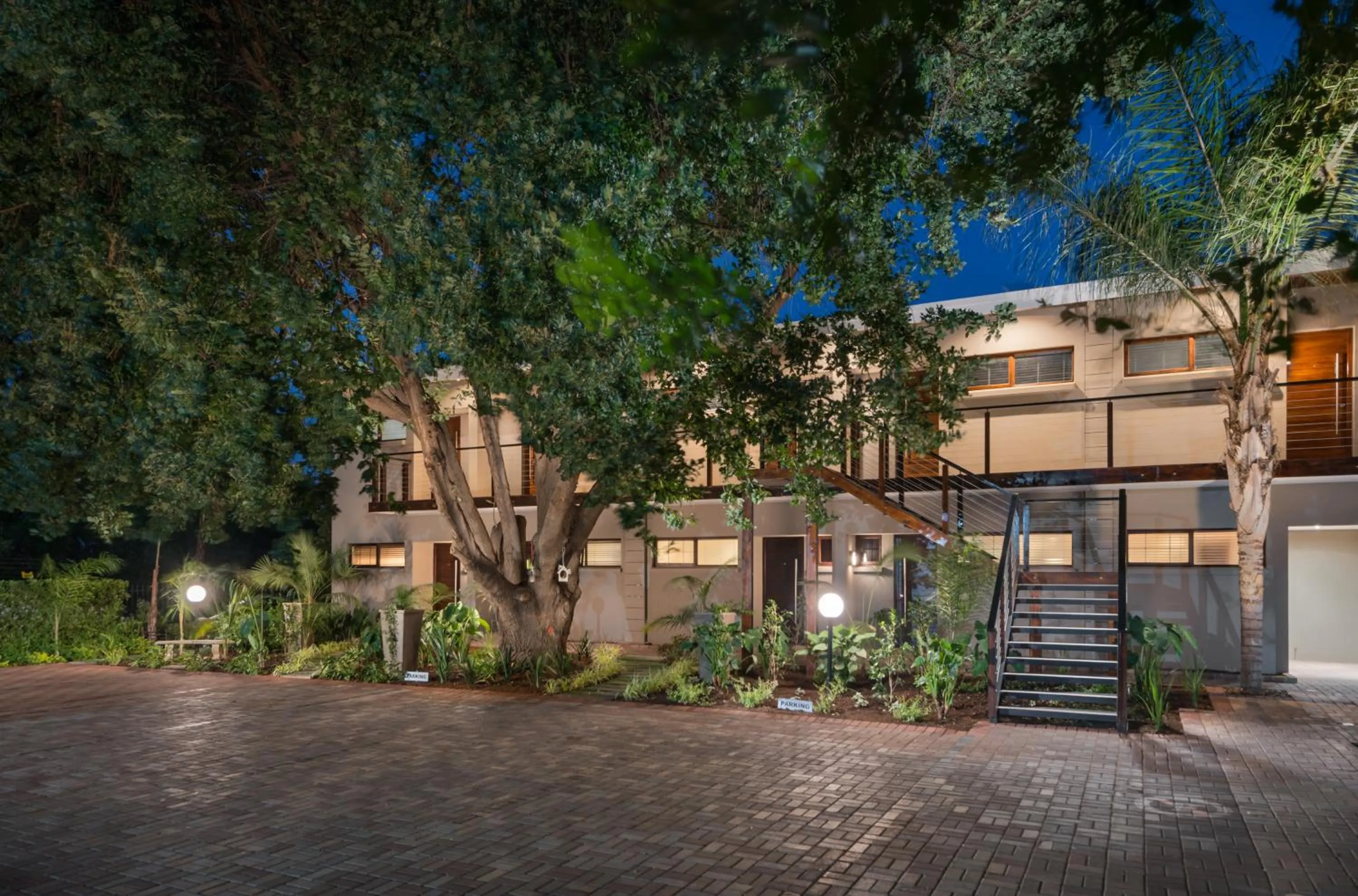 Property building in River Place Manor