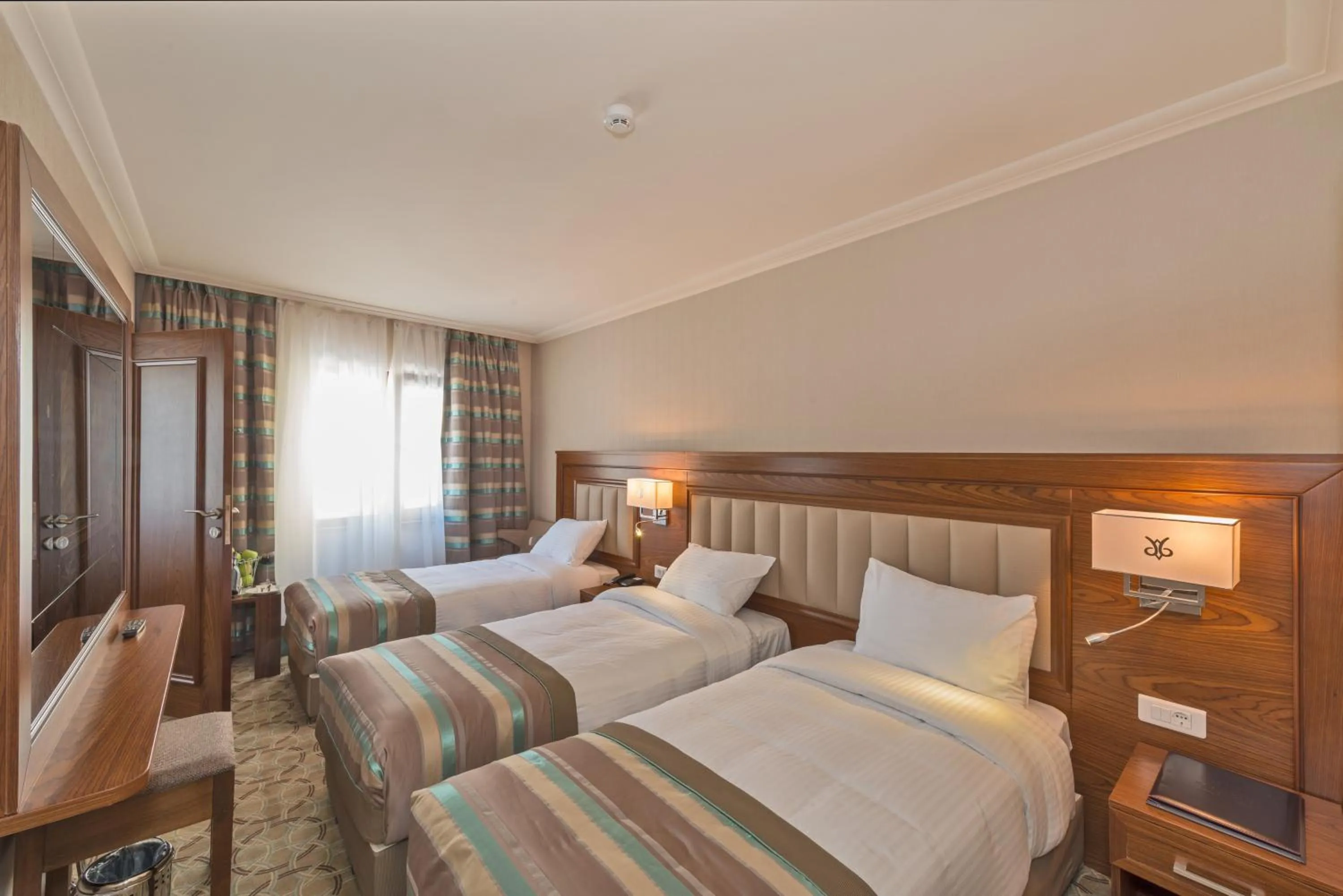 Bed in Bekdas Hotel Deluxe & Spa