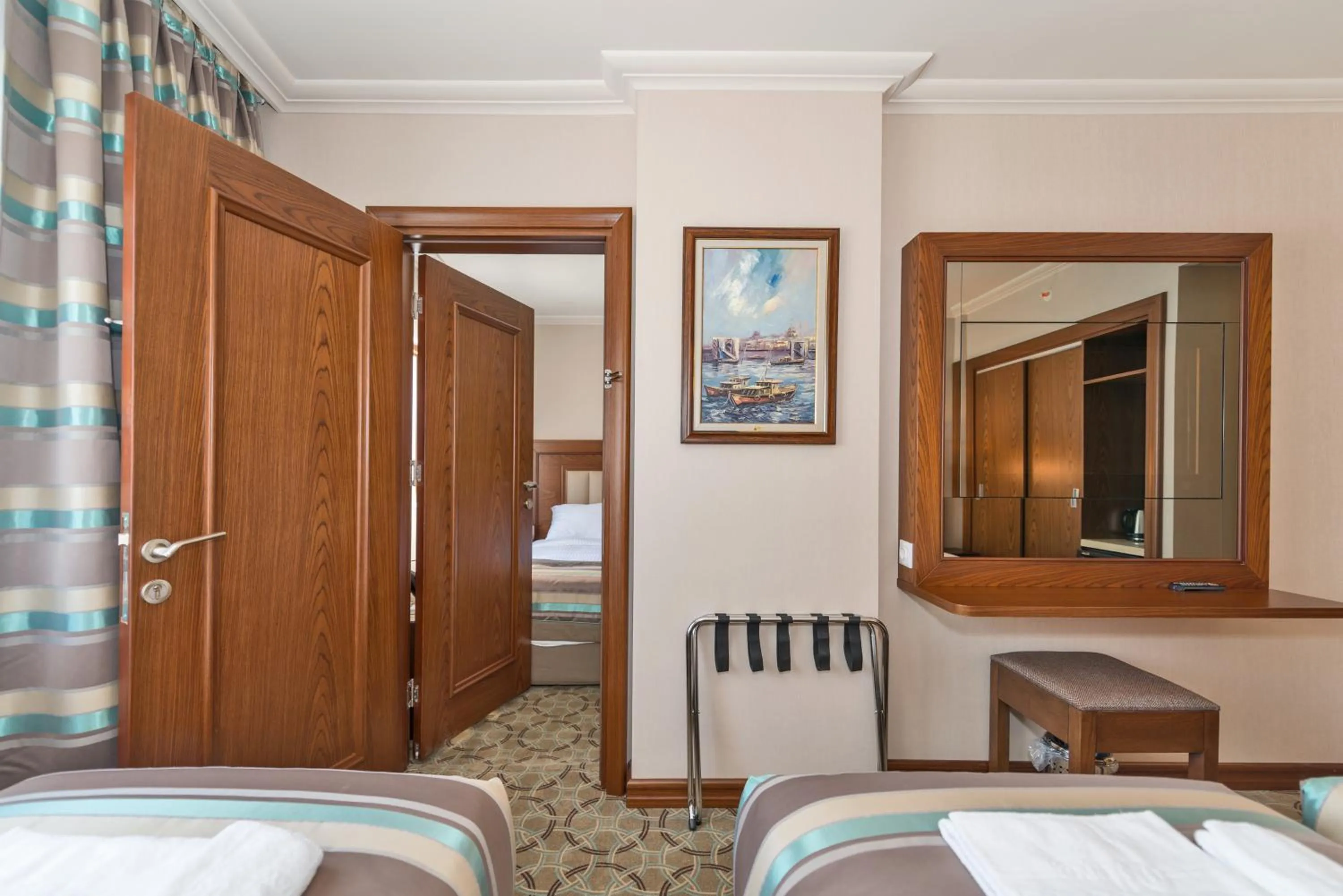 Bed in Bekdas Hotel Deluxe & Spa