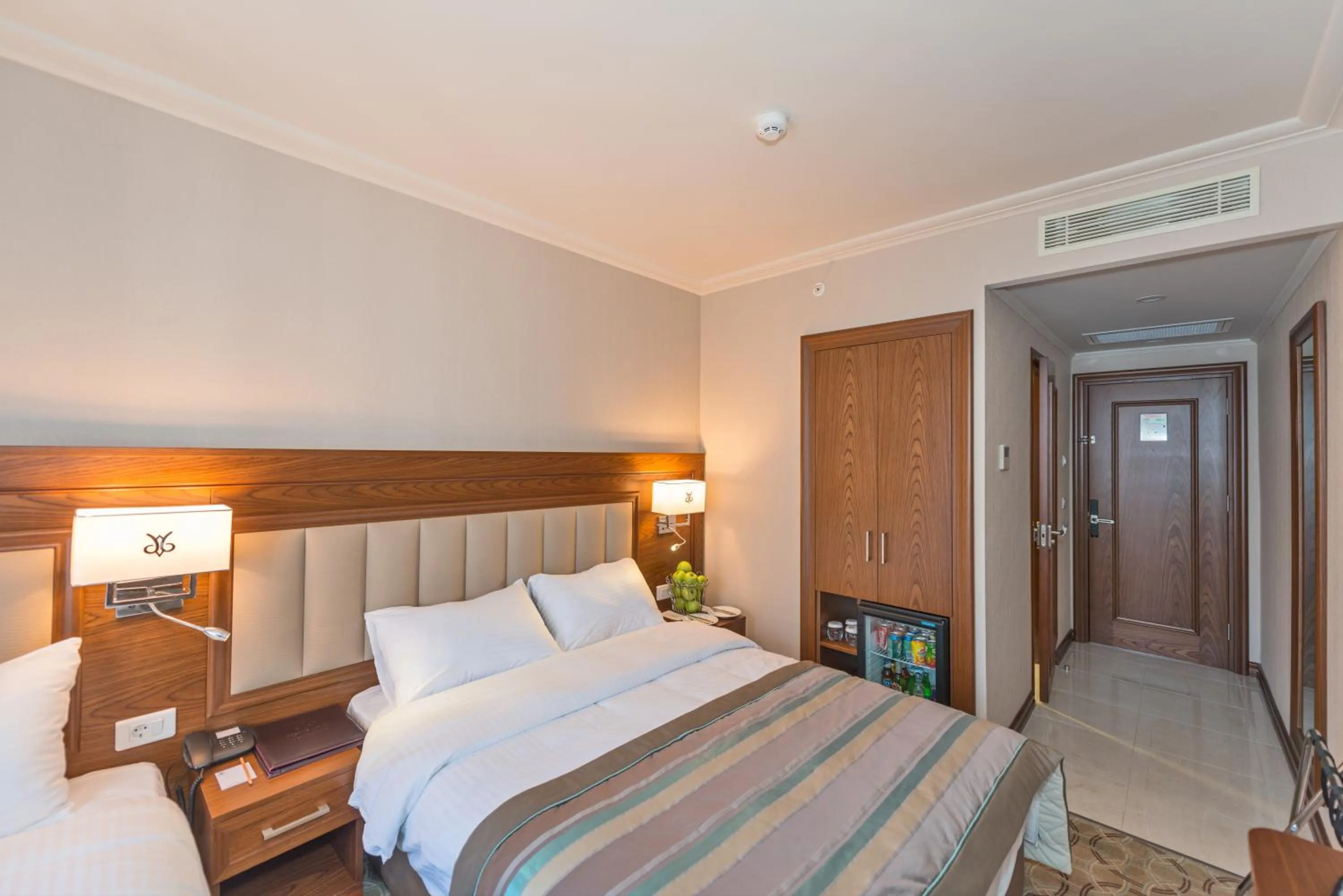 Spring, Bed in Bekdas Hotel Deluxe & Spa