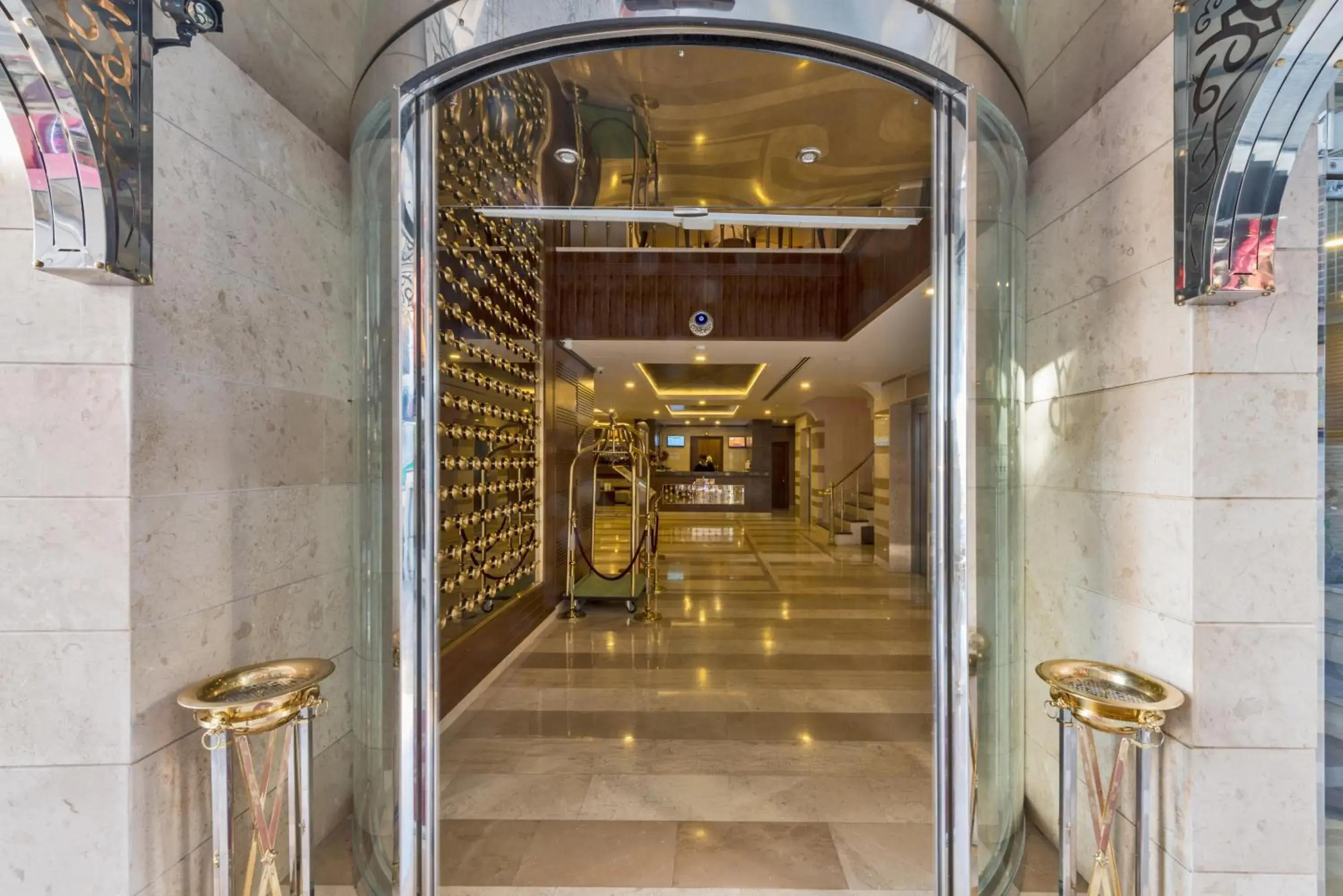 Facade/entrance in Bekdas Hotel Deluxe & Spa Facade/entrance in Bekdas Hotel Deluxe & Spa