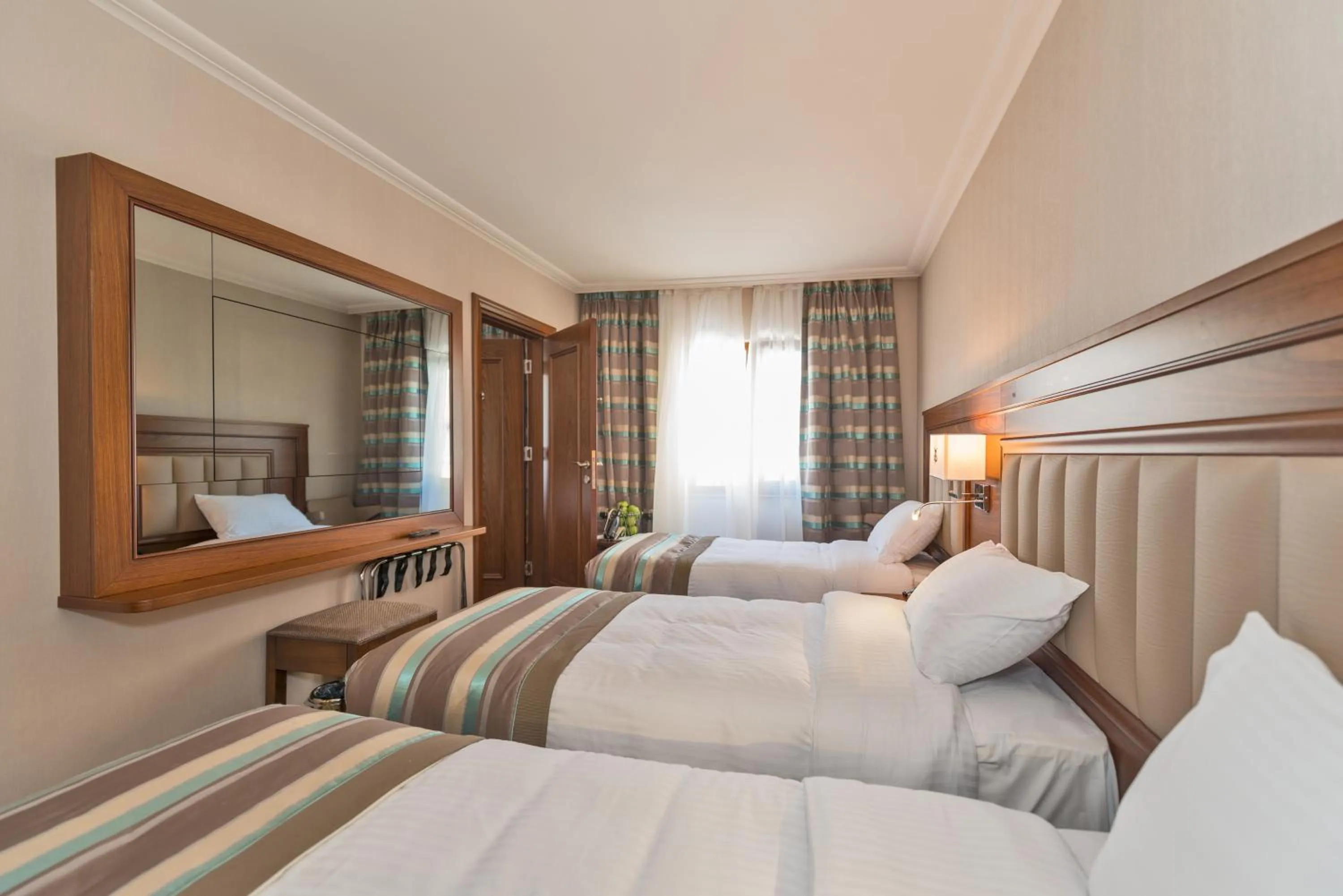 Bed in Bekdas Hotel Deluxe & Spa