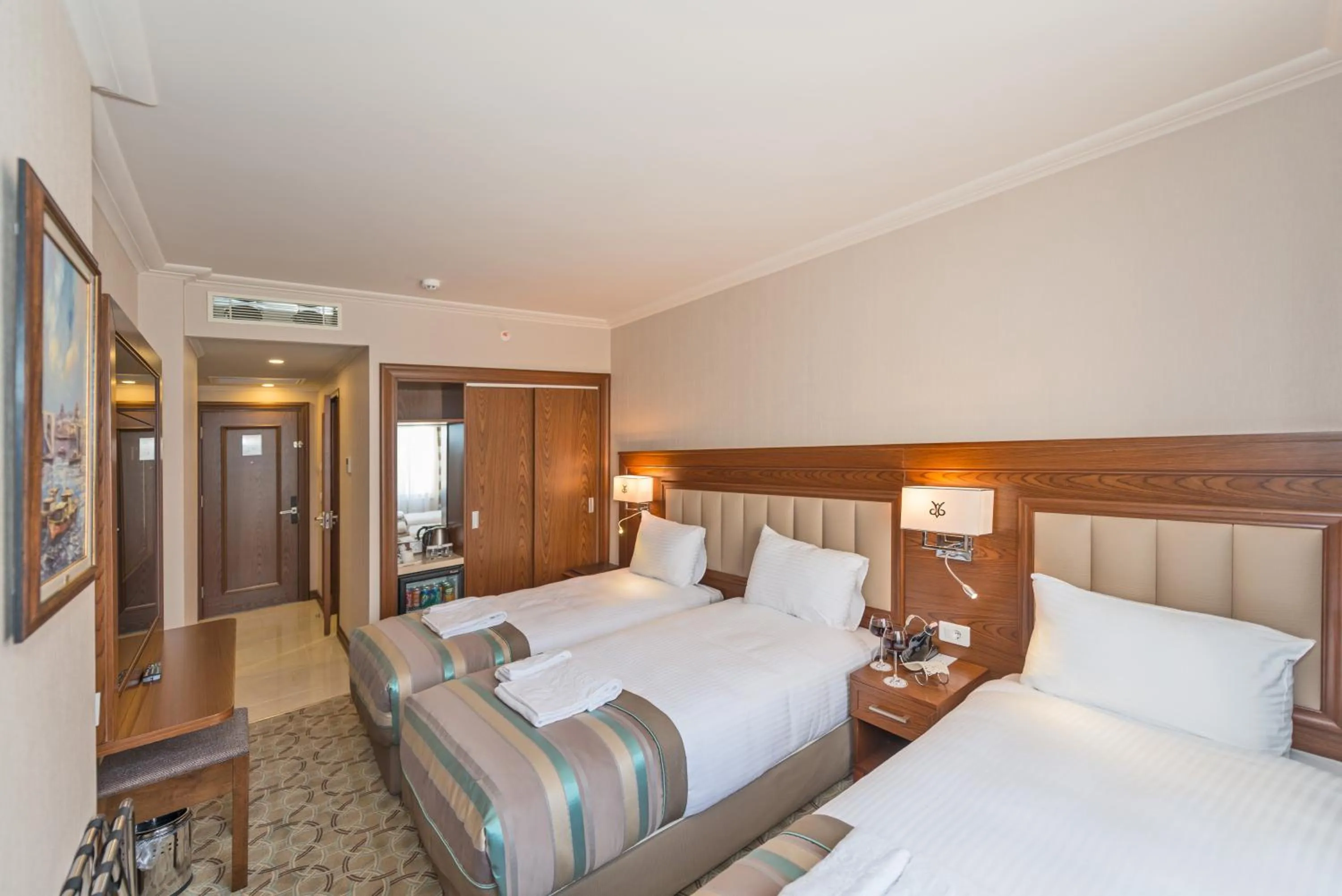 Spring, Bed in Bekdas Hotel Deluxe & Spa