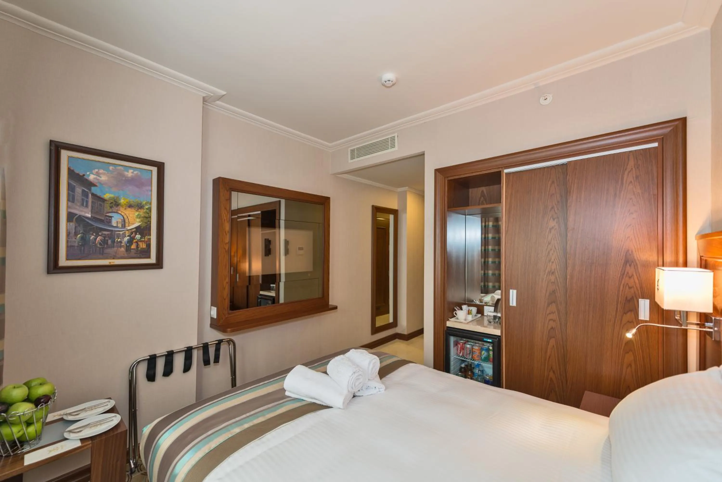 Bed in Bekdas Hotel Deluxe & Spa