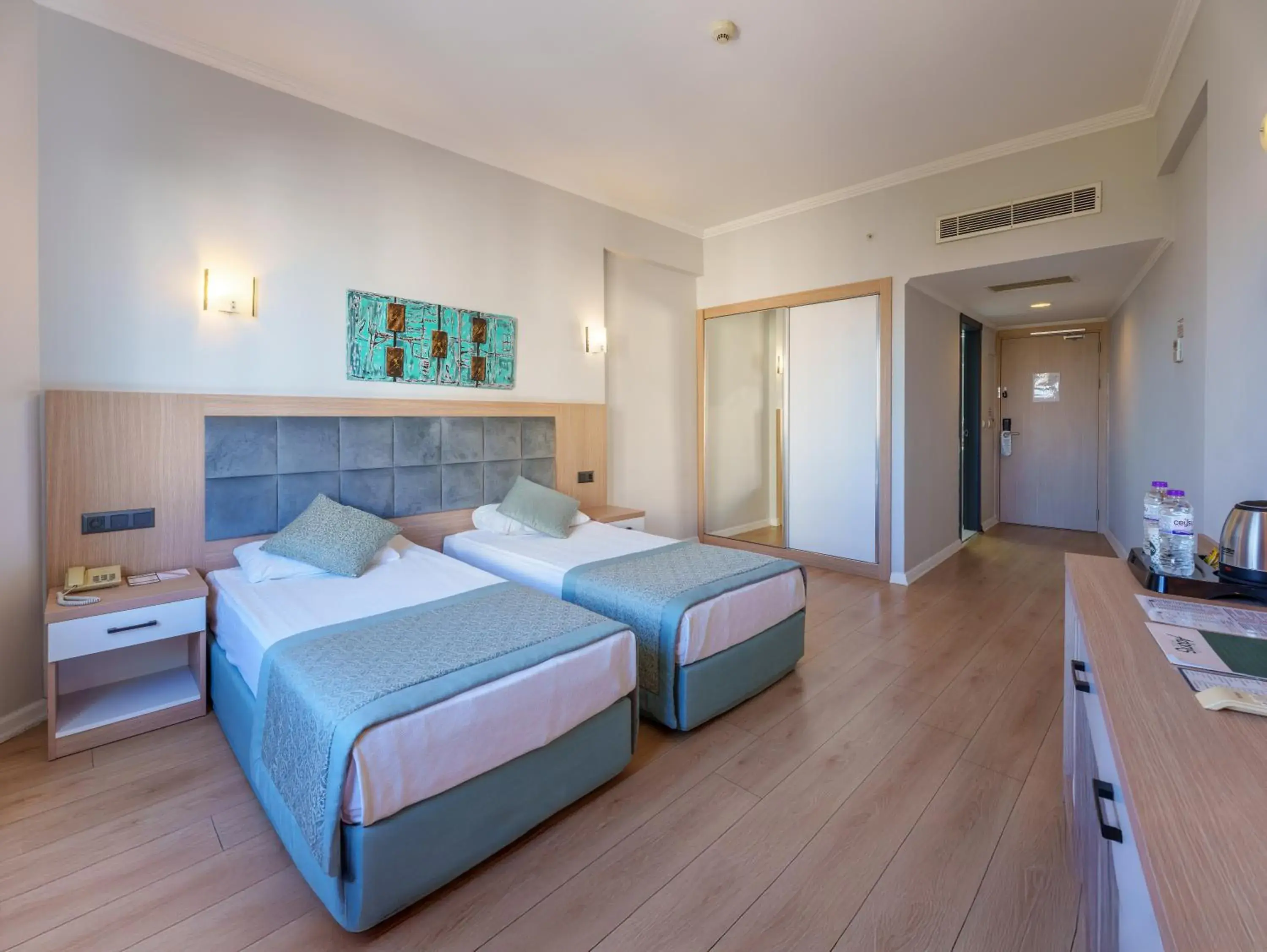 Bed in Adonis Hotel Bed in Adonis Hotel