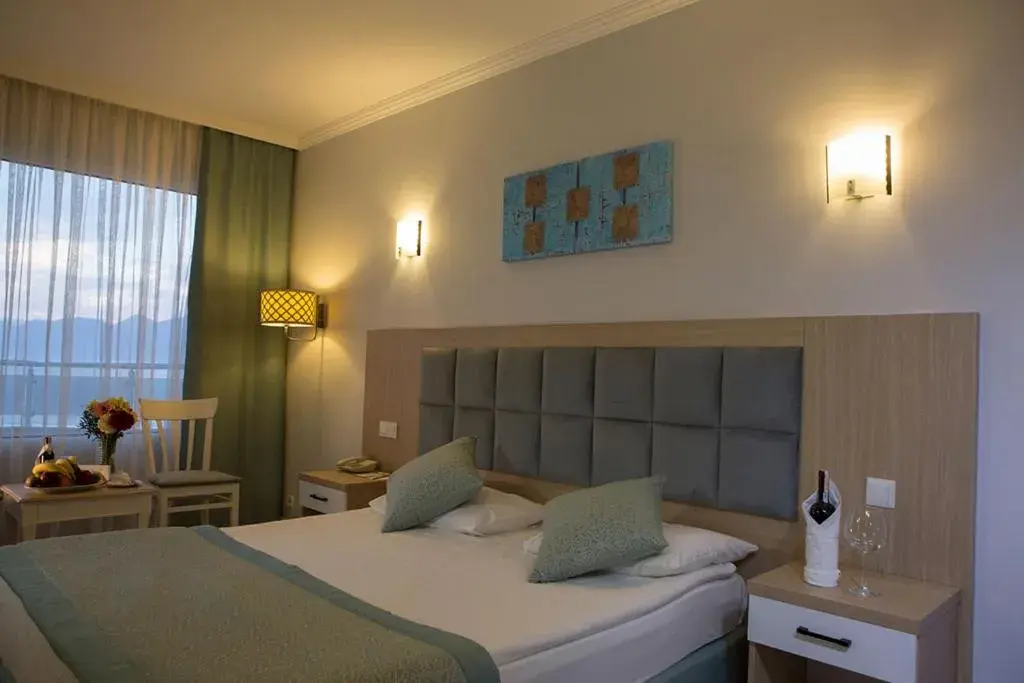 Bed in Adonis Hotel Bed in Adonis Hotel