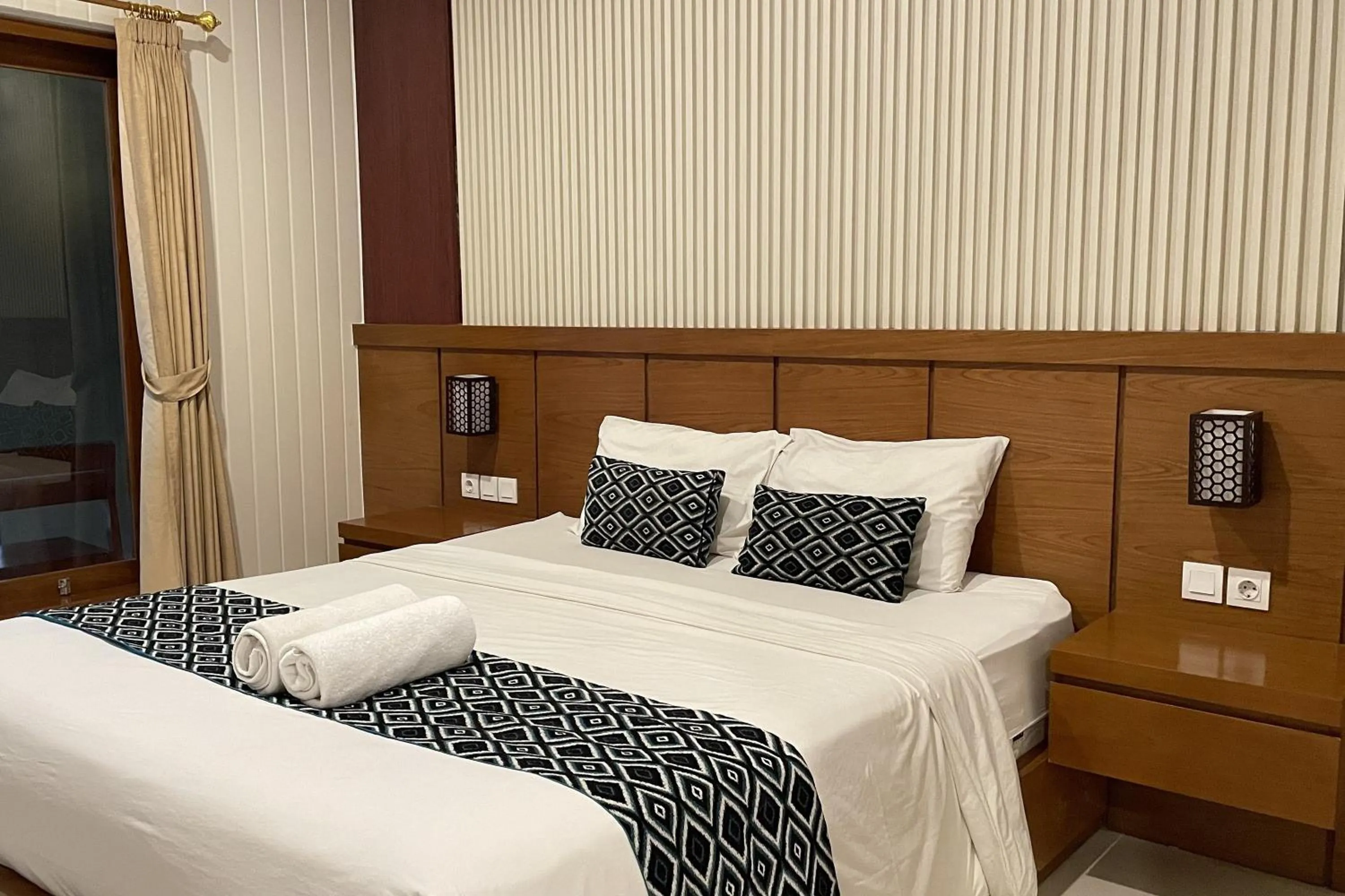 Bed in Singgah Hotel Seminyak