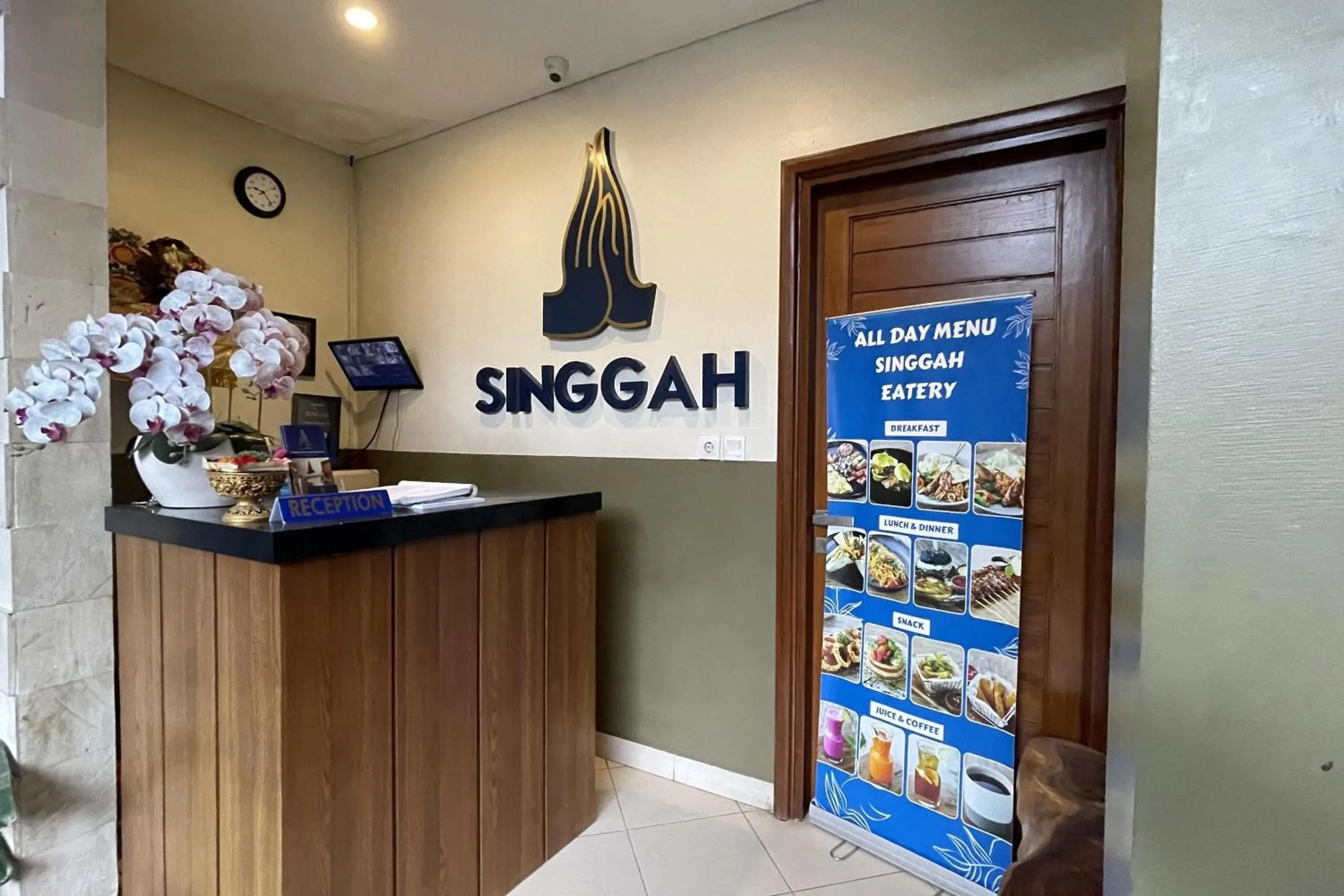 Lobby or reception in Singgah Hotel Seminyak