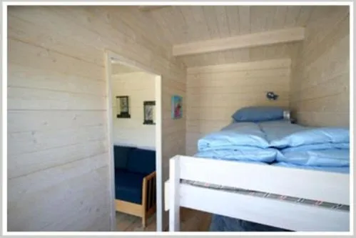 cot, Bed in Løkken Family Camping & Guesthouse