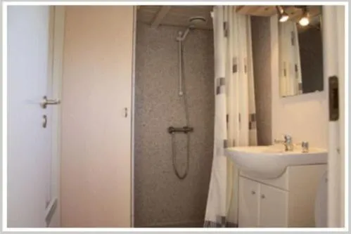 Shower in Løkken Family Camping & Guesthouse