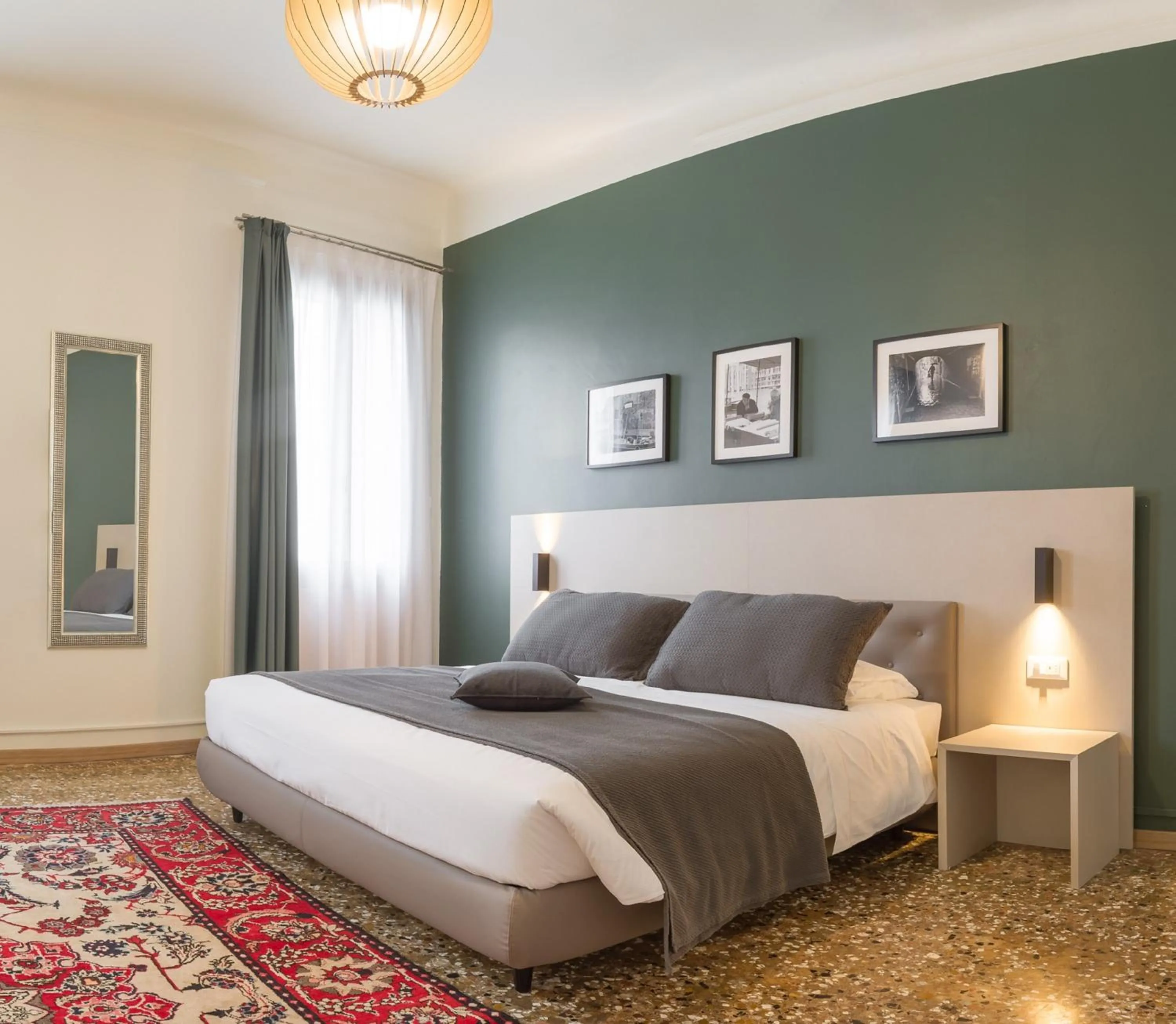 Bedroom, Bed in Grand Canal Suite by Wonderful Italy