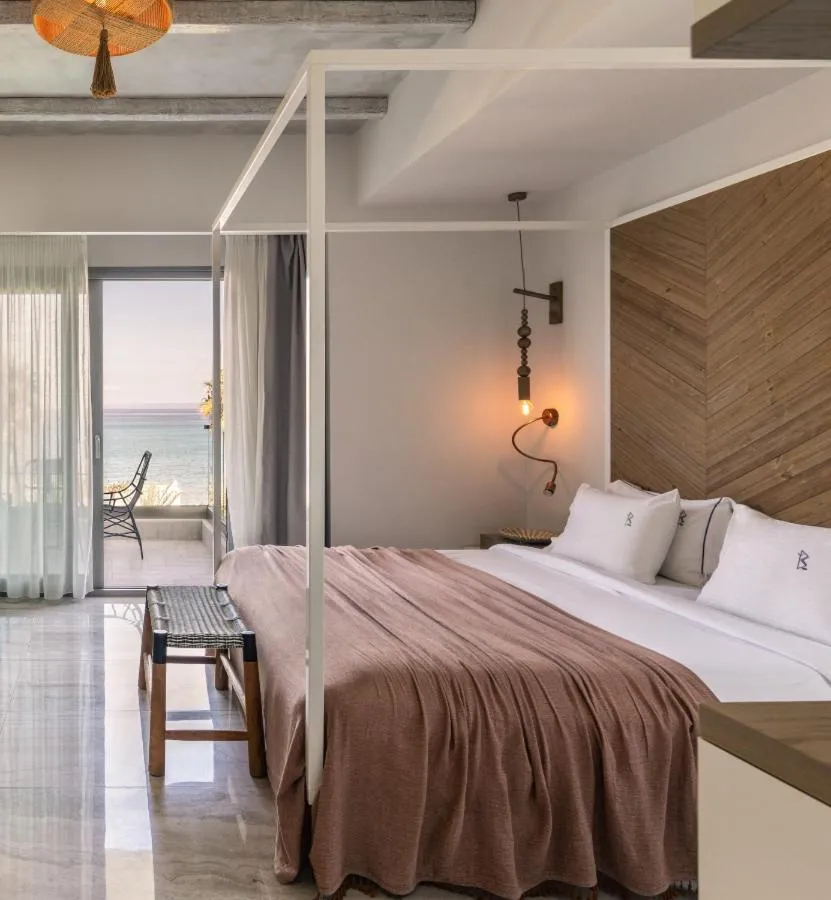 Bed in Blue Carpet Luxury Suites