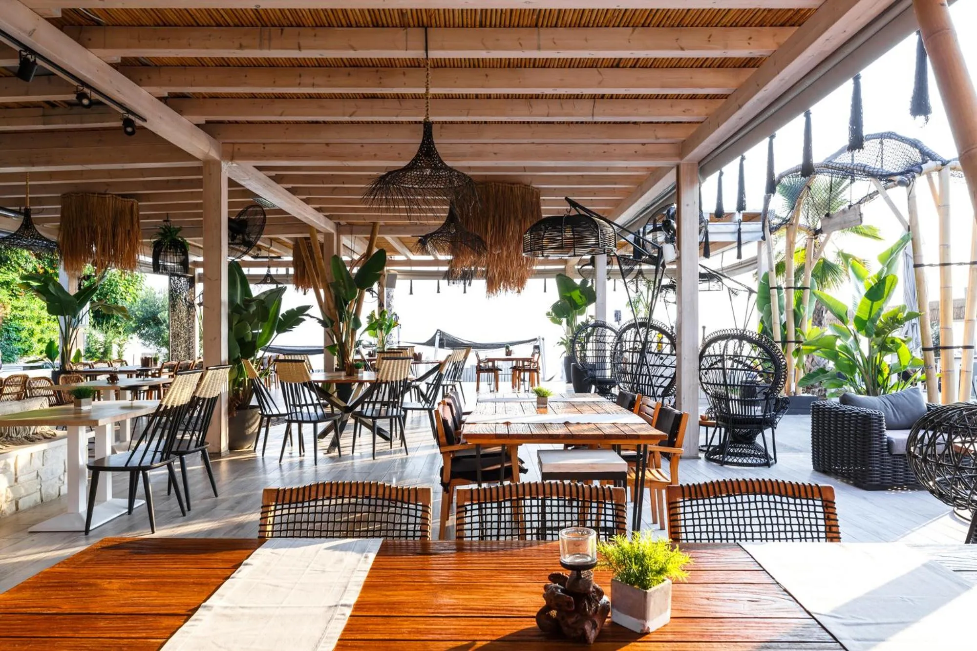 Patio in Blue Carpet Luxury Suites