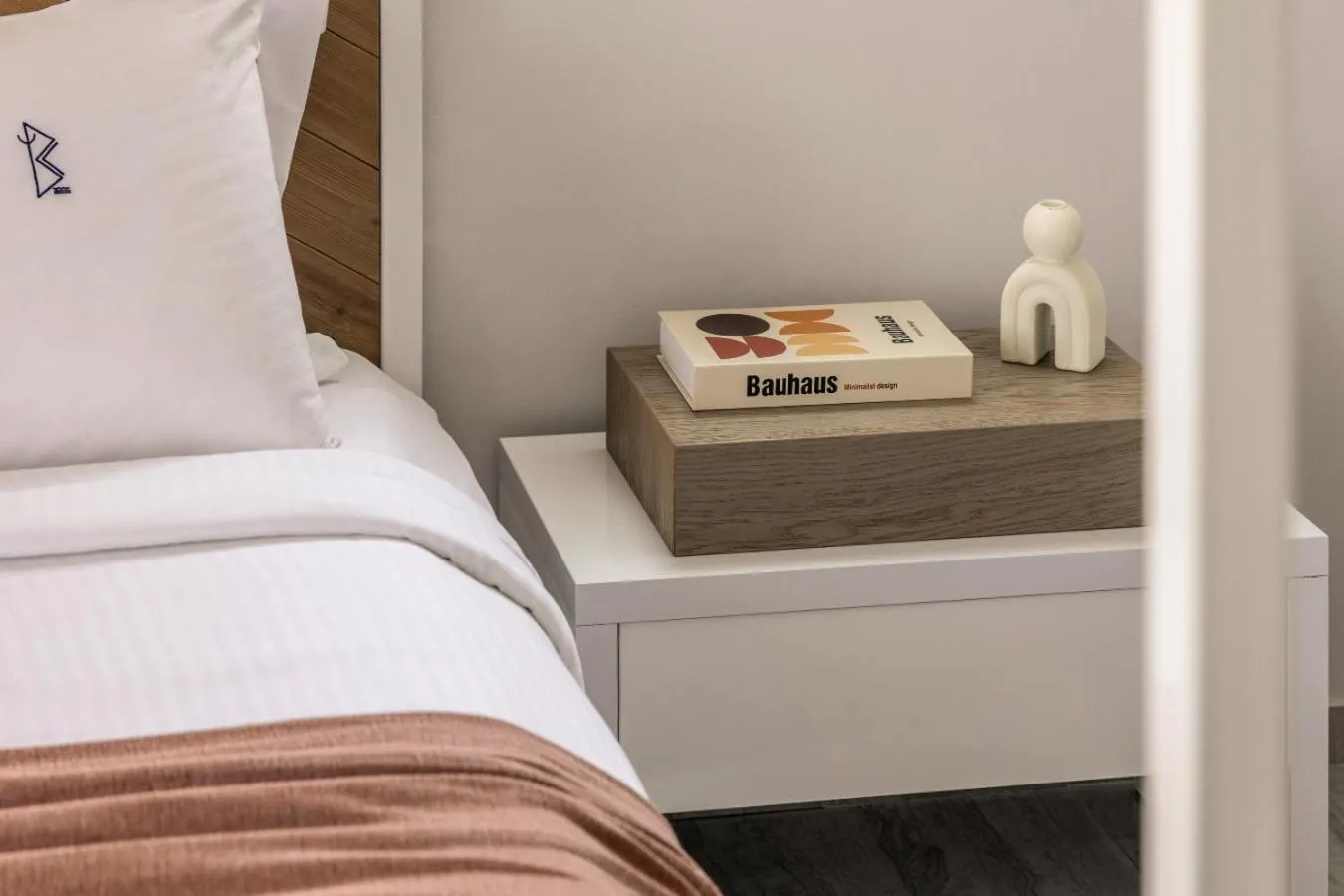 Bed in Blue Carpet Luxury Suites