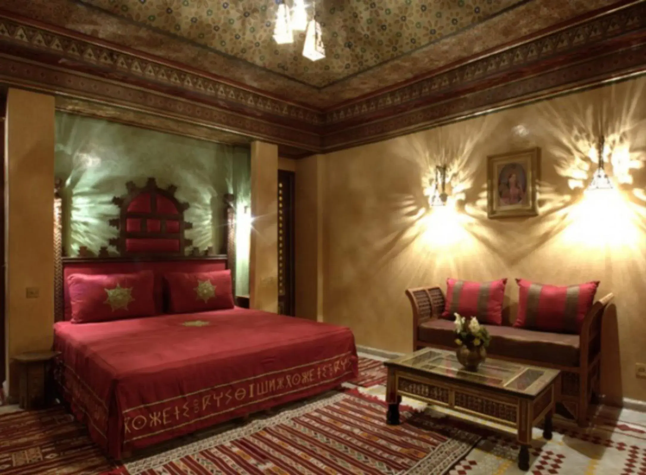 Bedroom, Bed in Mumtaz Mahal Bedroom, Bed in Mumtaz Mahal