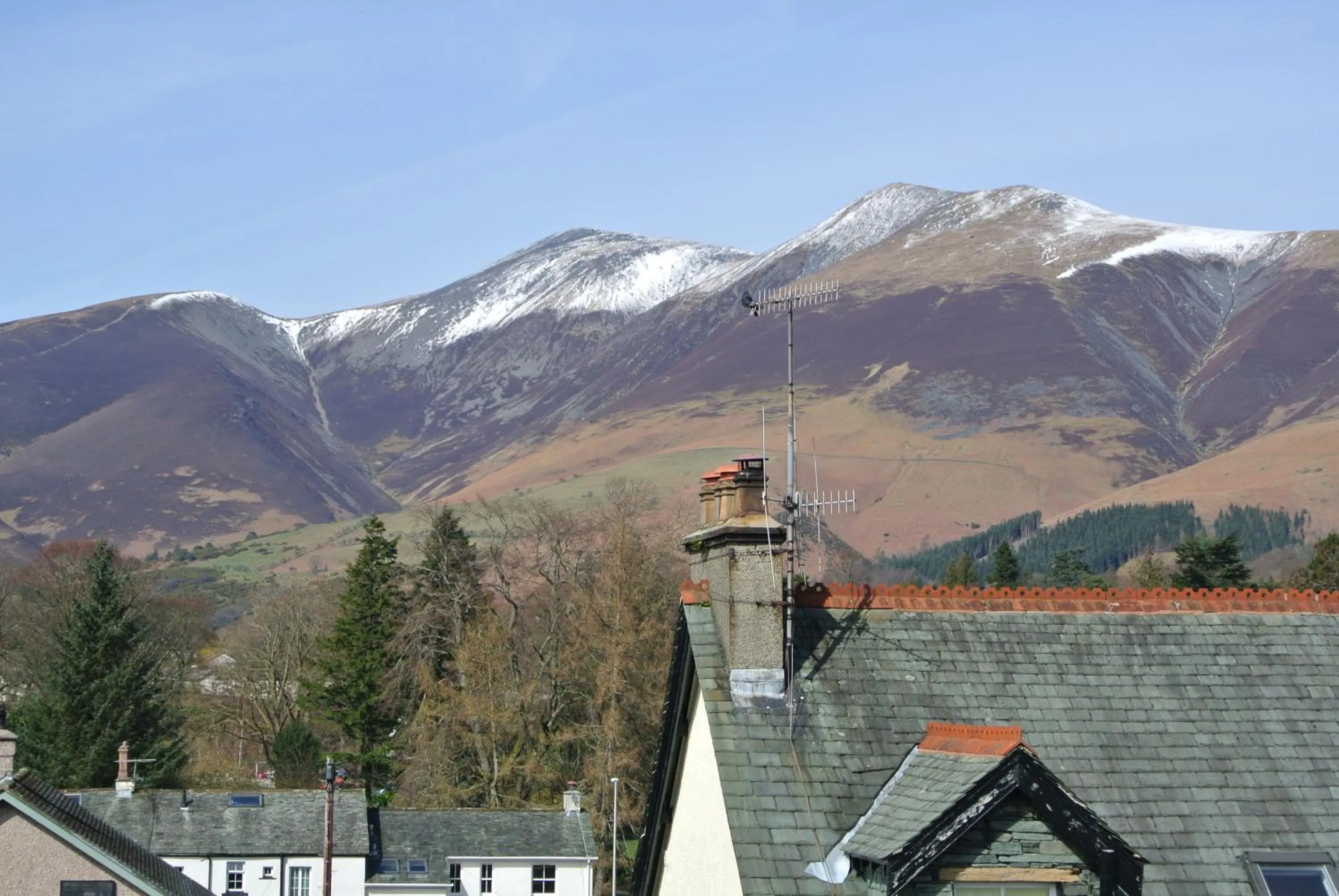 Mountain view in Dolly Waggon Guest House