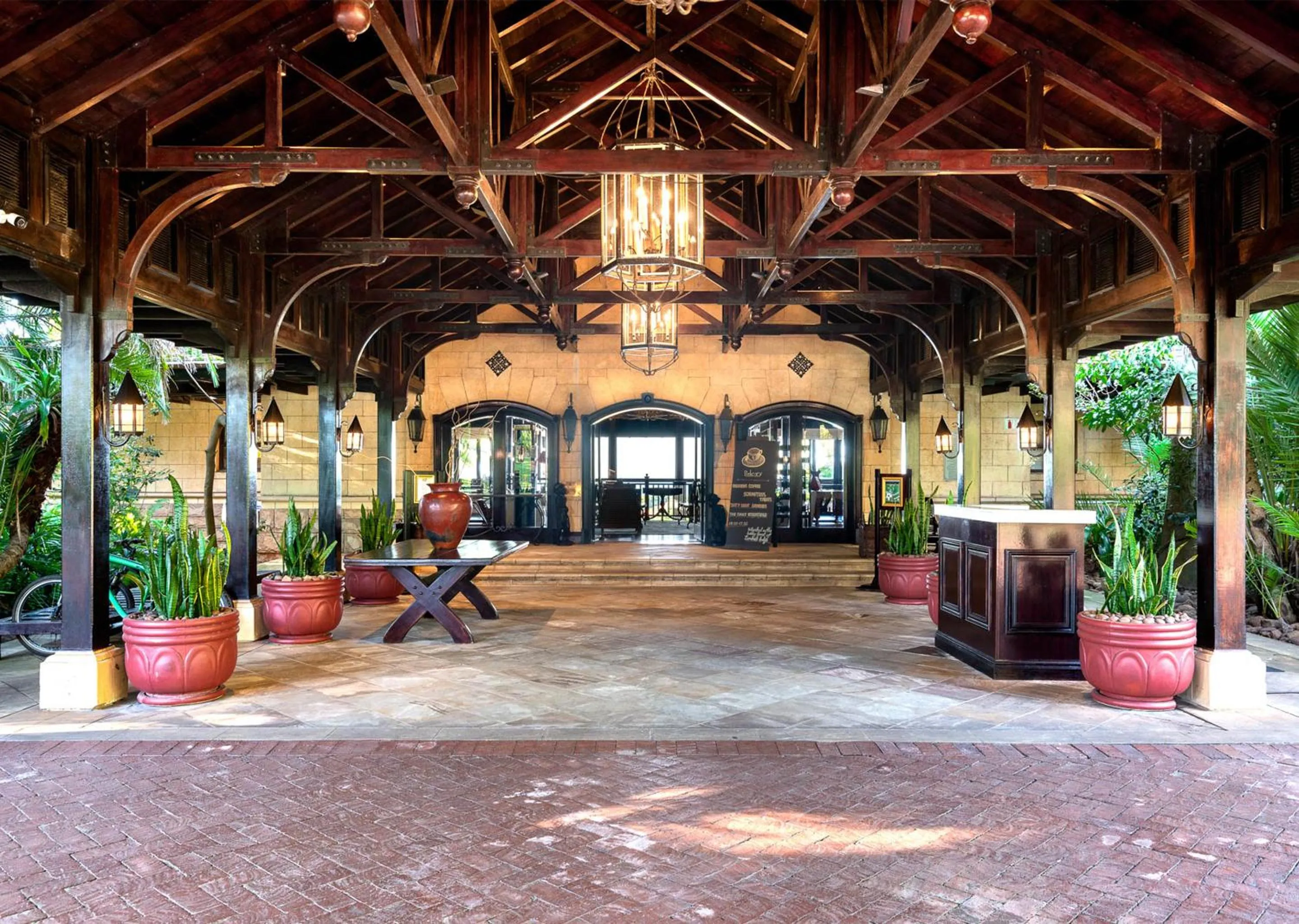 Property building in Zimbali Lodge by Dream Resorts