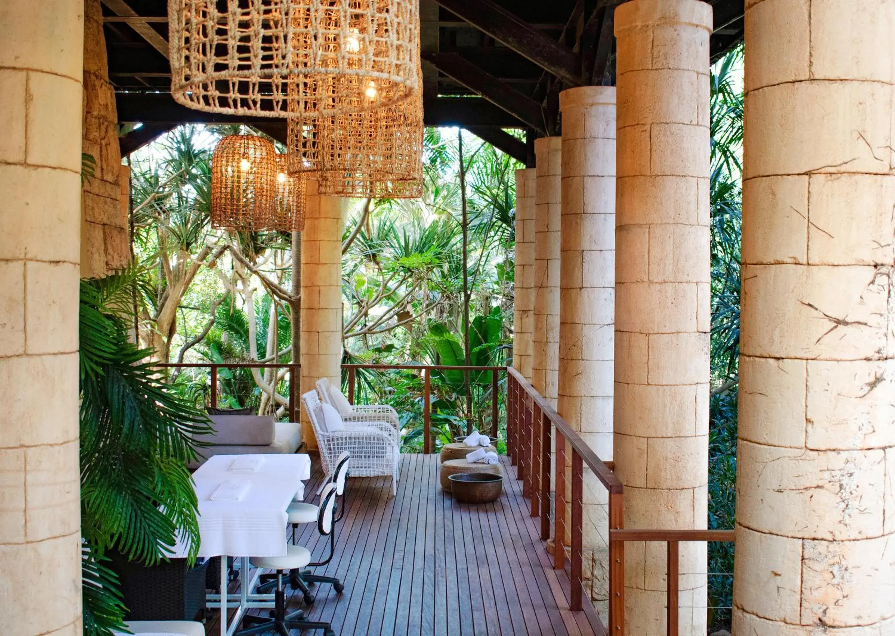Patio in Zimbali Lodge by Dream Resorts Patio in Zimbali Lodge by Dream Resorts