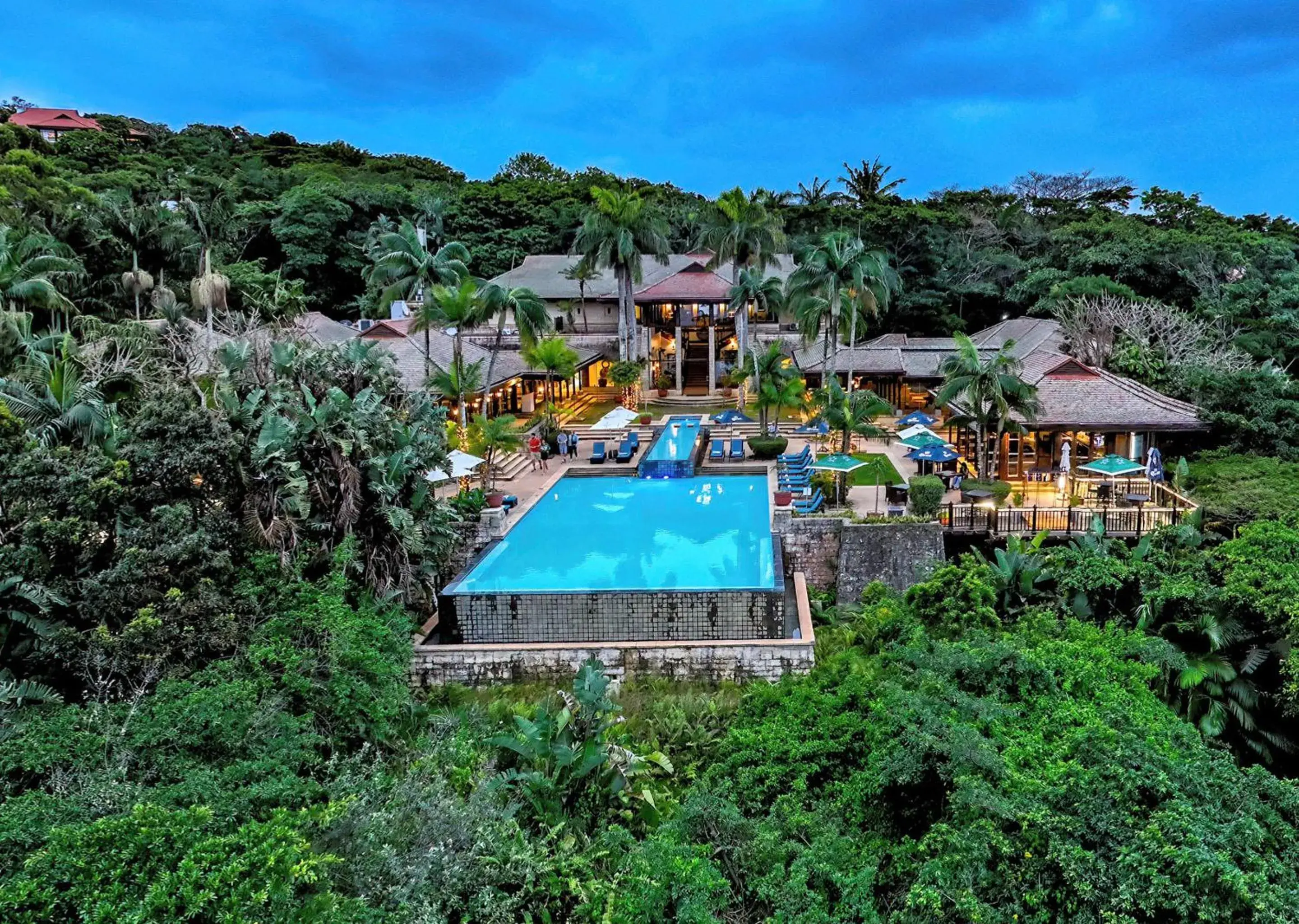 Swimming pool in Zimbali Lodge by Dream Resorts Swimming pool in Zimbali Lodge by Dream Resorts