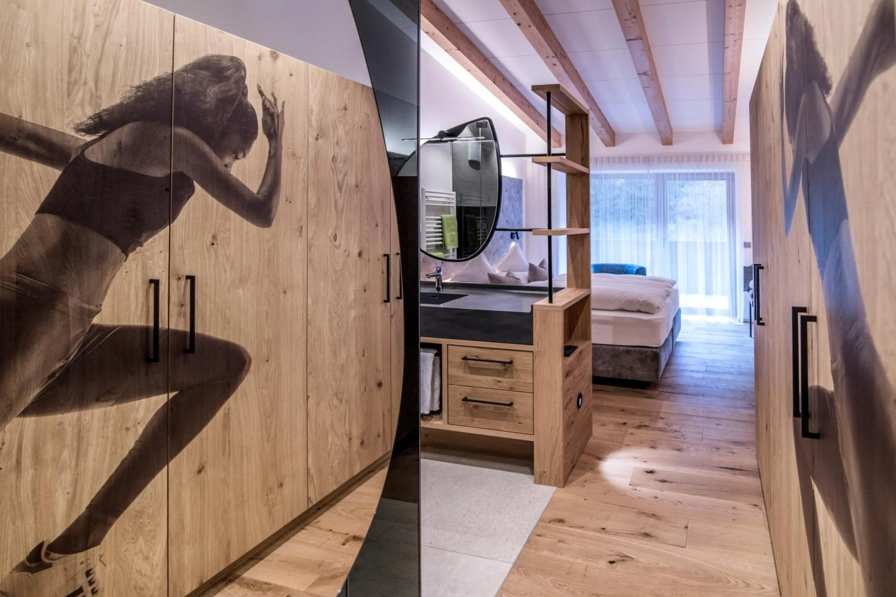 Photo of the whole room, Bed in Sporthotel Zoll