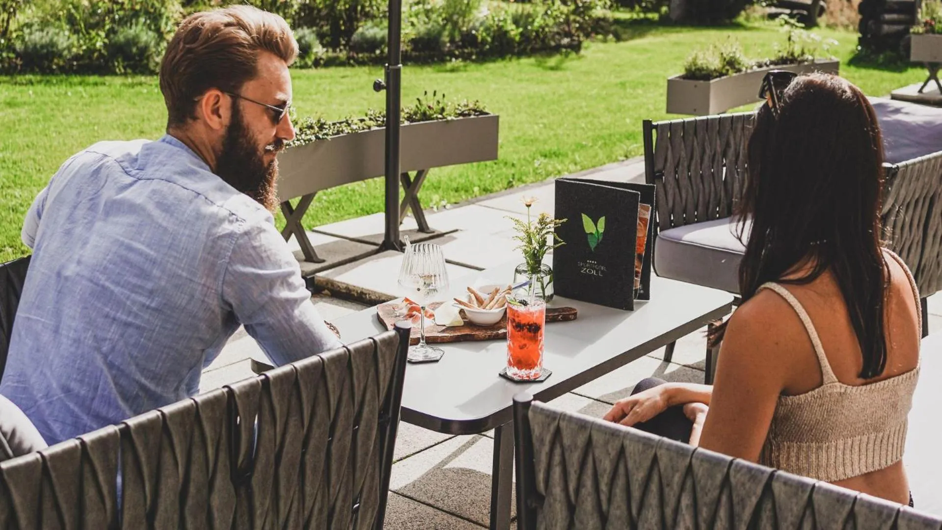 Garden in Sporthotel Zoll