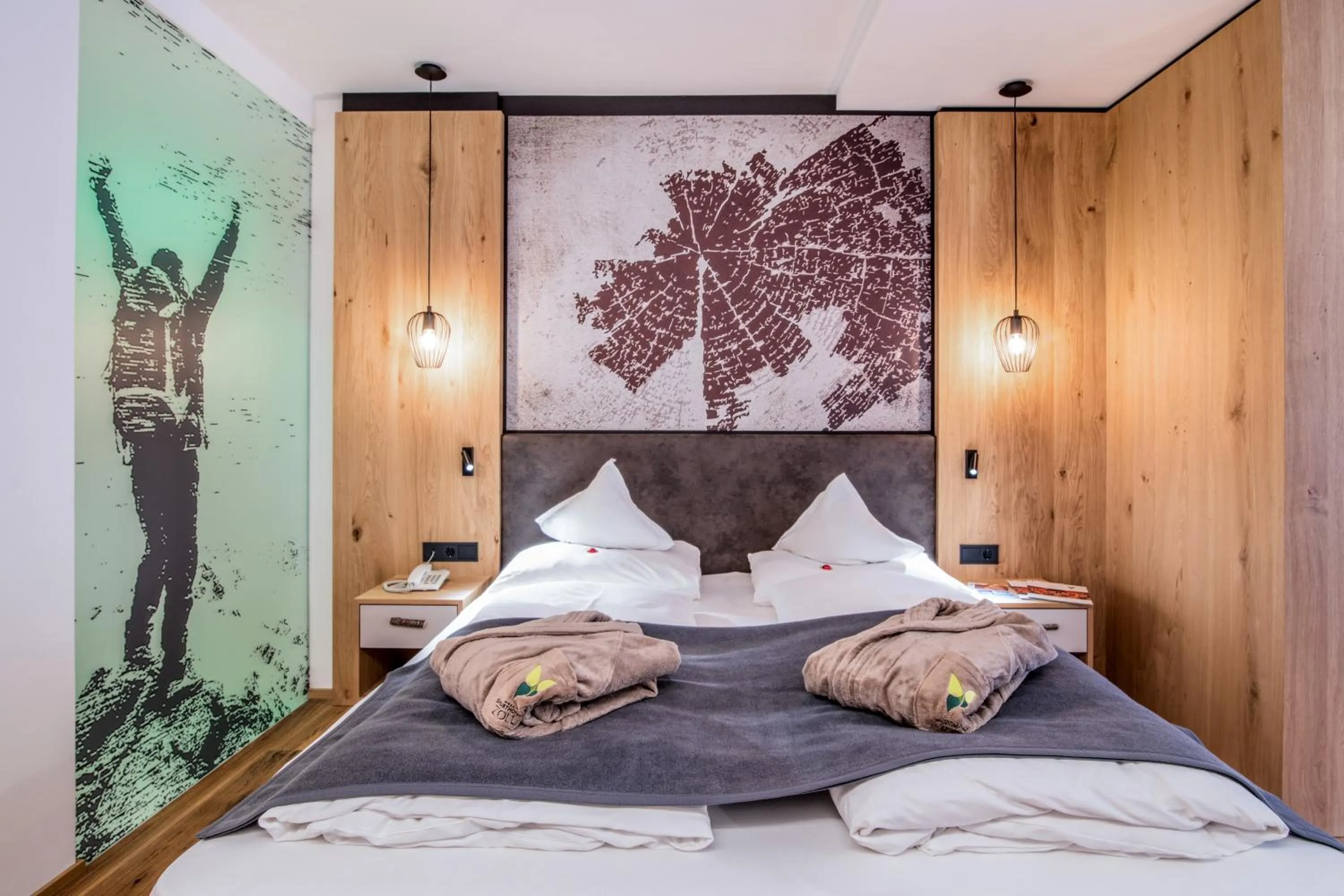 Bedroom, Bed in Sporthotel Zoll