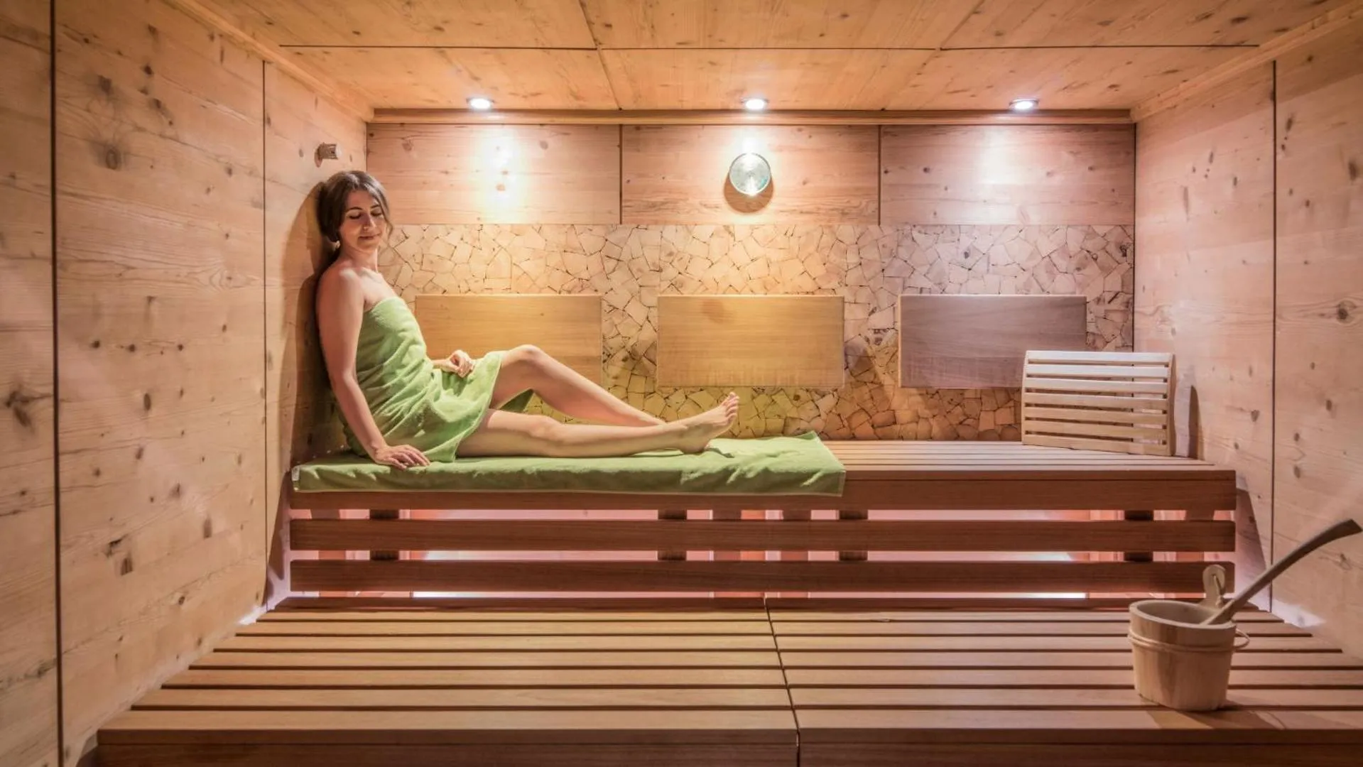 Sauna in Sporthotel Zoll
