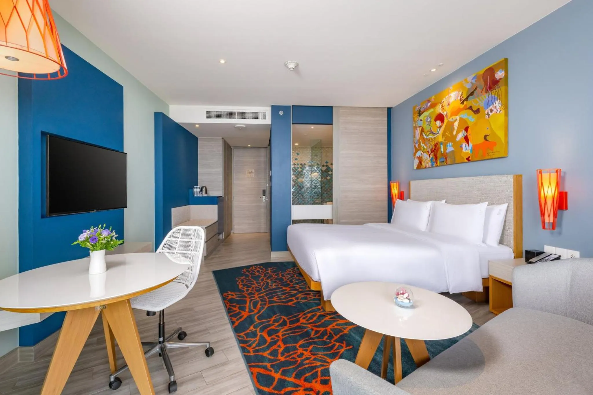 Photo of the whole room, Bed in Holiday Inn Resort Vana Nava Hua Hin by IHG