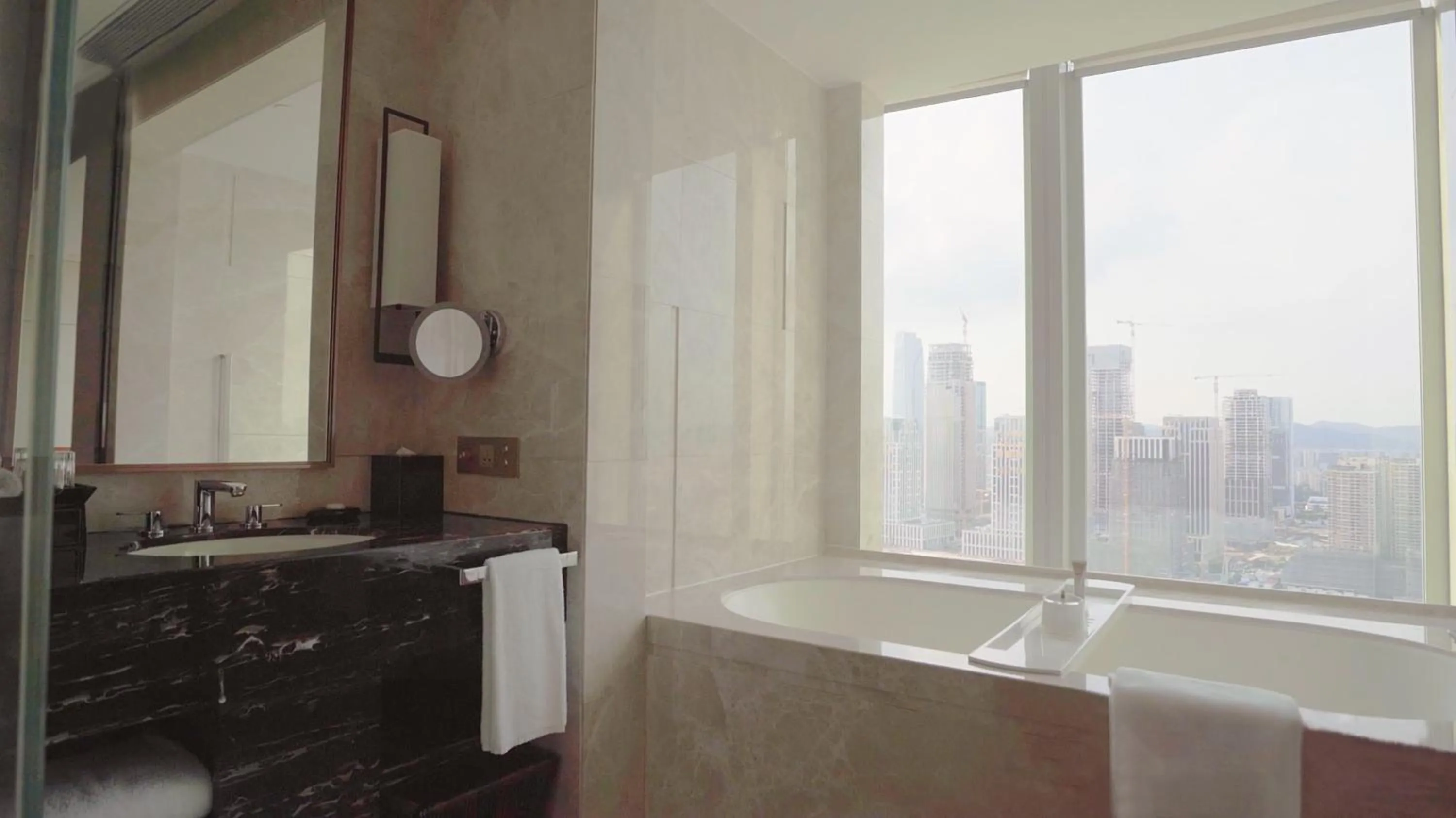 Bathroom in InterContinental Guangzhou Exhibition Center by IHG