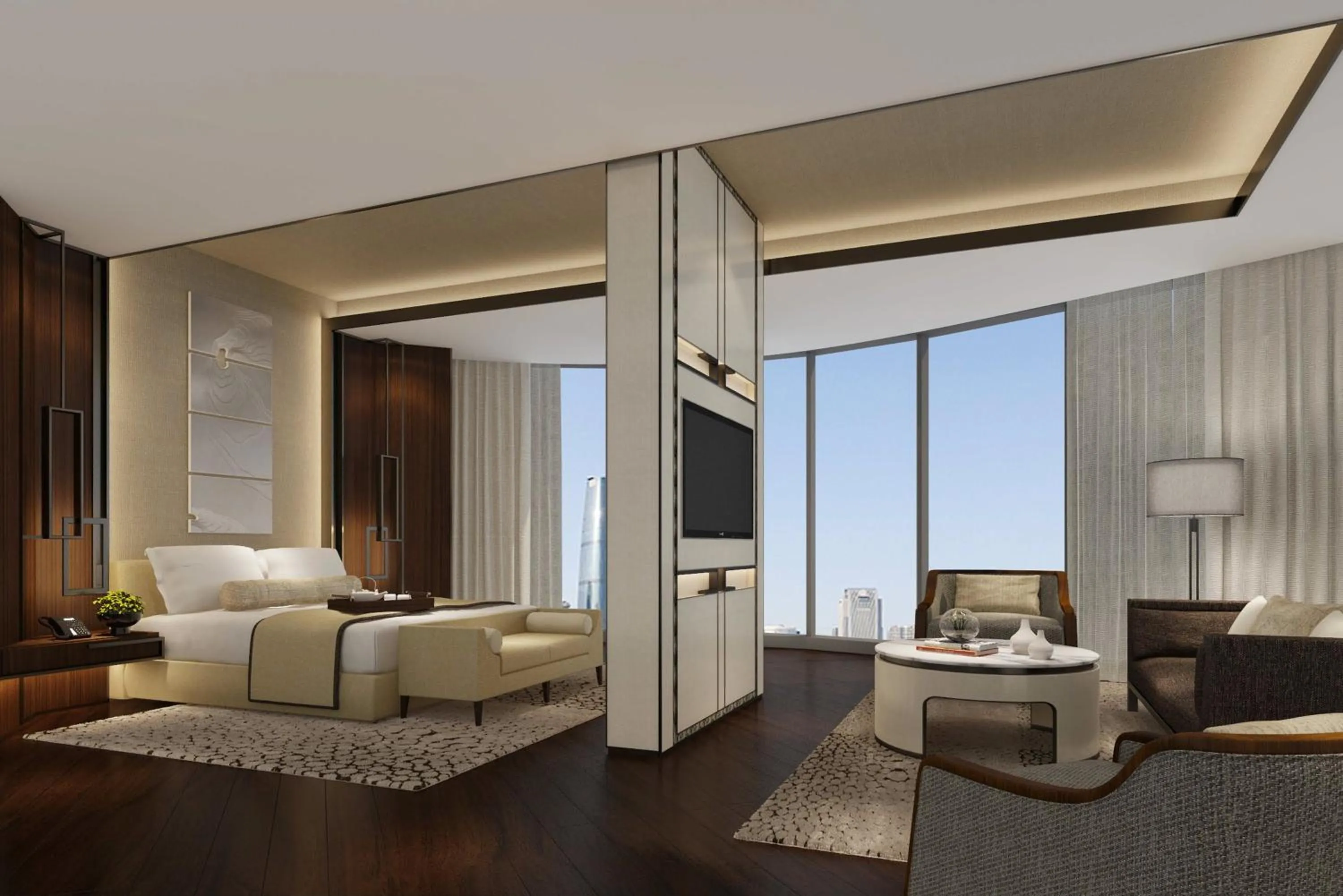 Photo of the whole room in InterContinental Guangzhou Exhibition Center by IHG