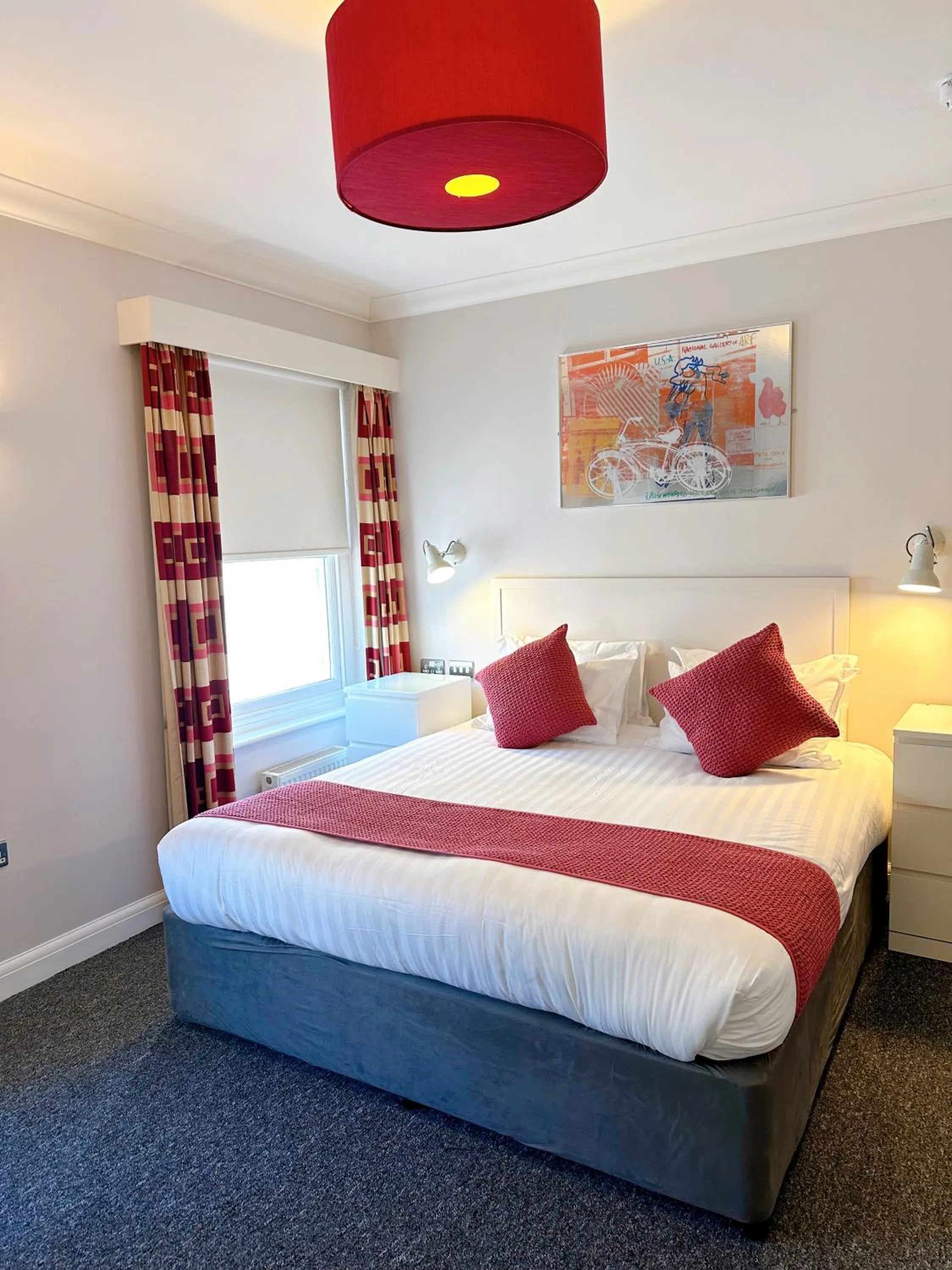 Bed in Legends Hotel