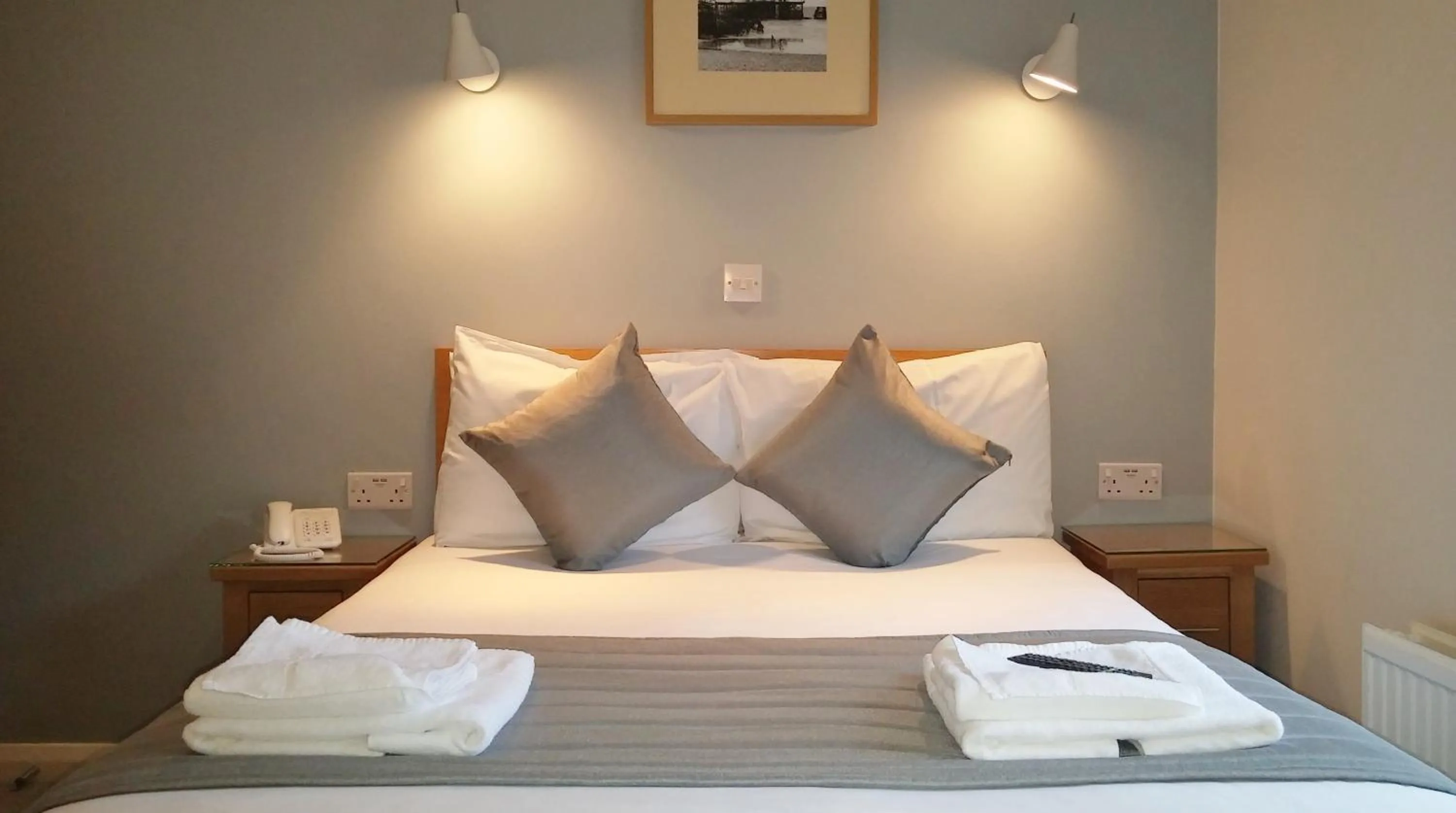 Bed in Legends Hotel