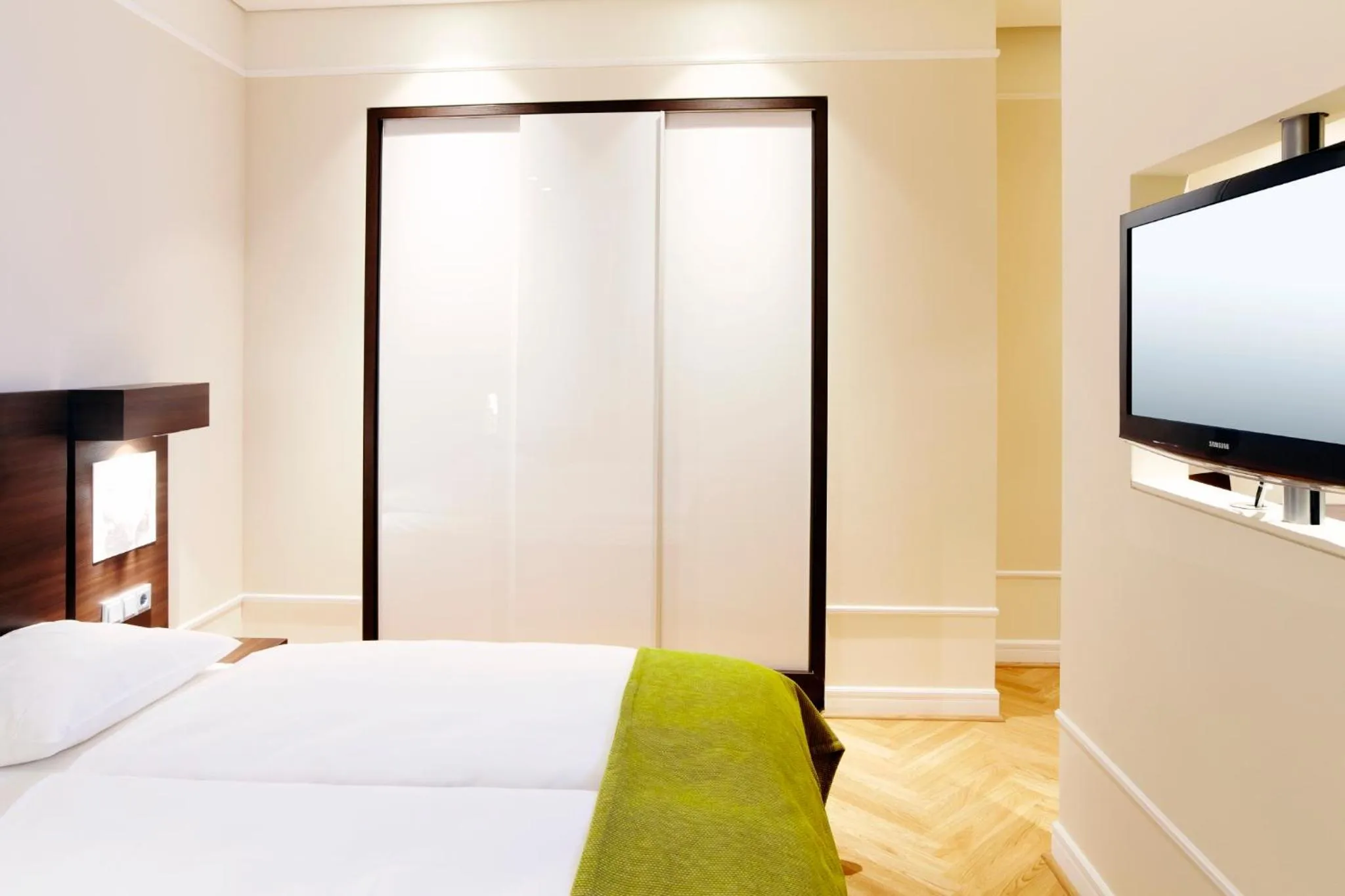 Bedroom, Bed in Hapimag Ferienwohnungen Dresden