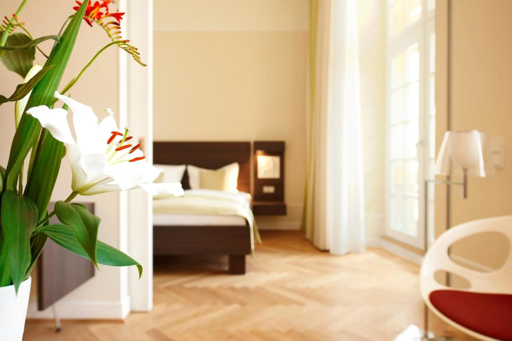 Bedroom, Bed in Hapimag Ferienwohnungen Dresden