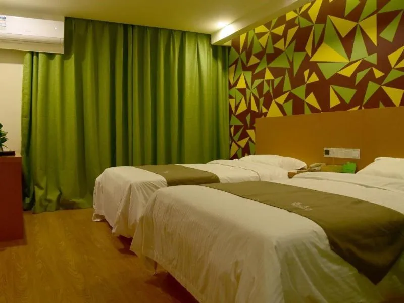 Bed in Vatica Suzhou Yongqiao District Yinhe 2 Road Wanda Plaza Hotel