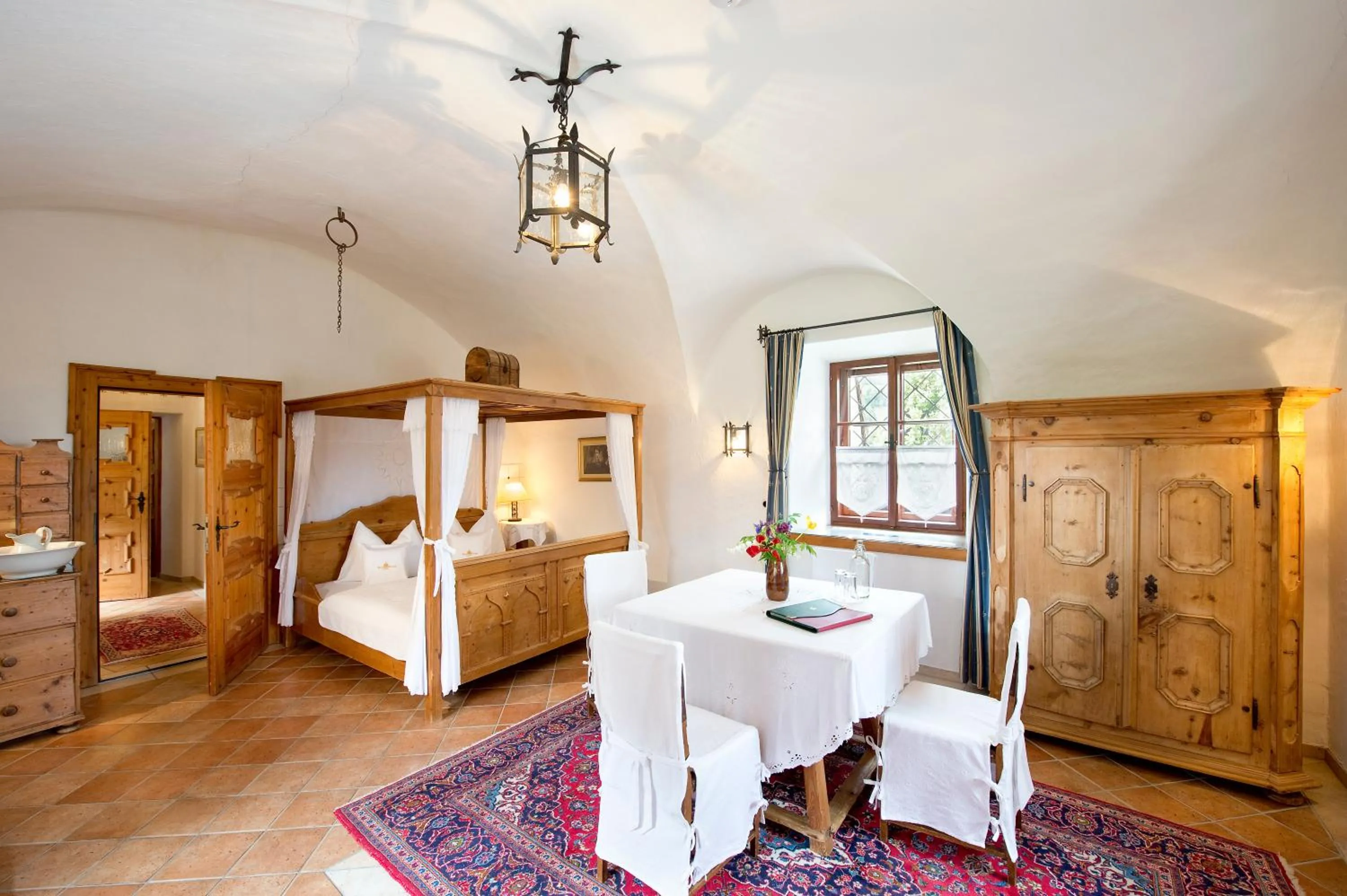 Bed in Aparthotel Schloss Thannegg