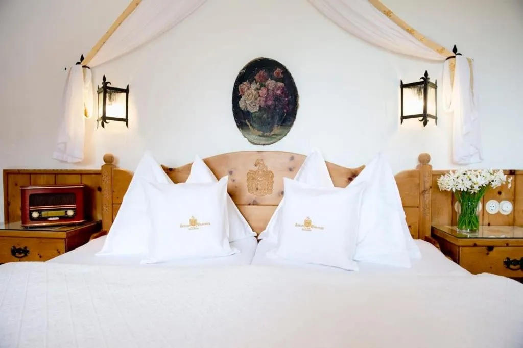Bed in Aparthotel Schloss Thannegg