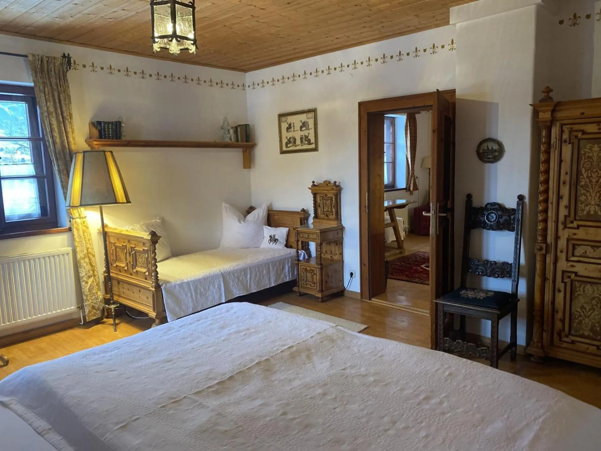 Bed in Aparthotel Schloss Thannegg