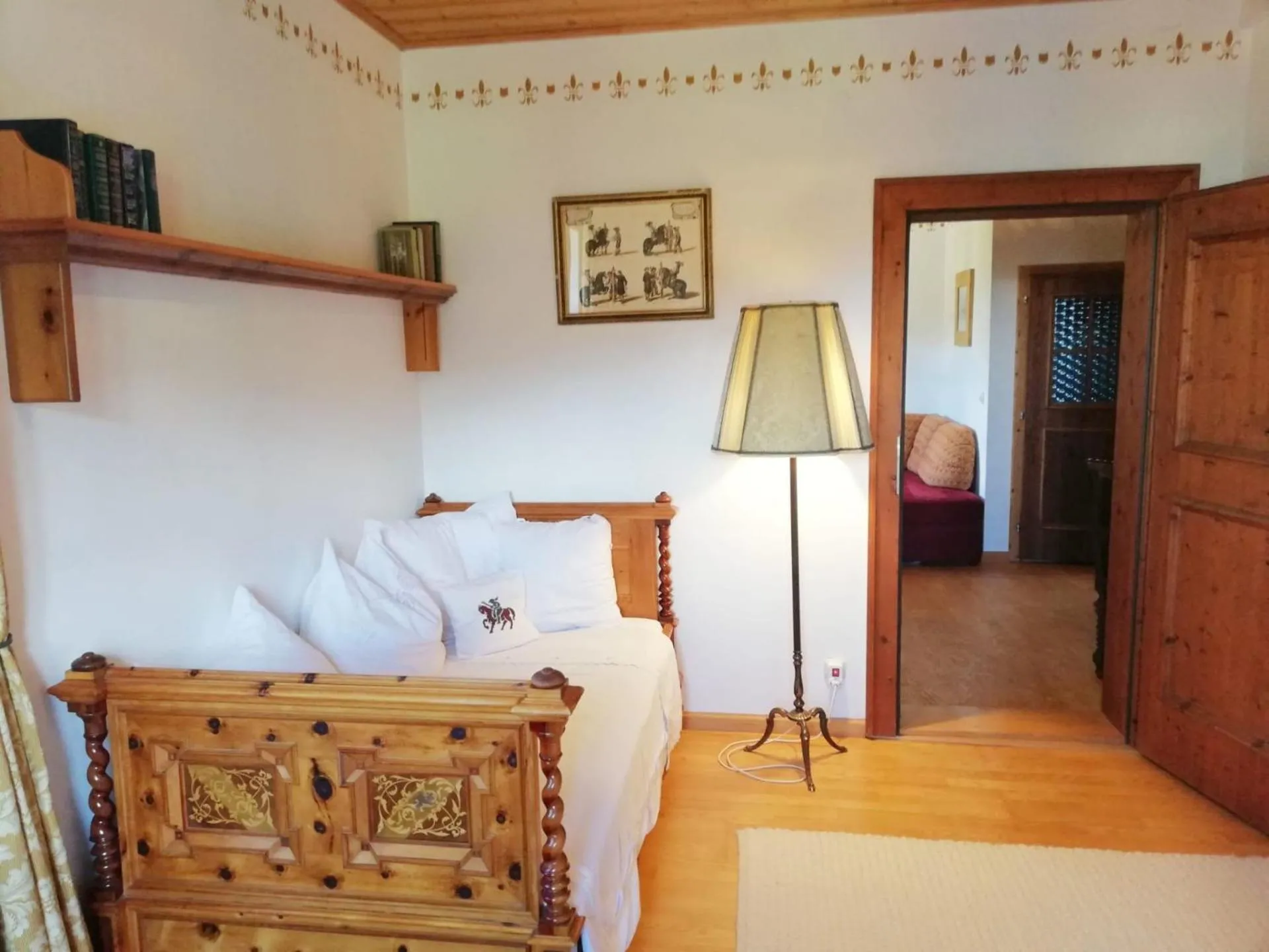 Bed in Aparthotel Schloss Thannegg